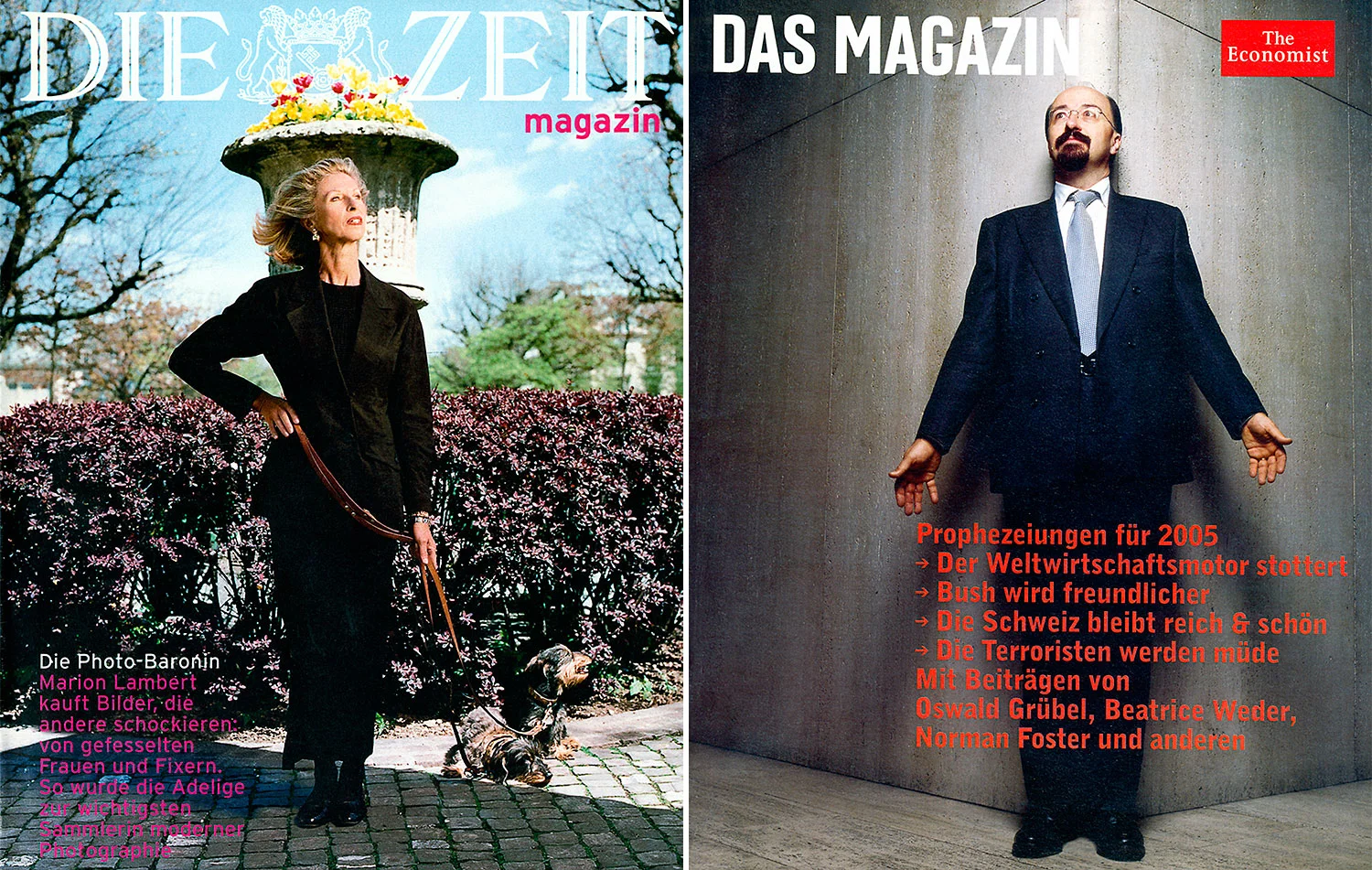 Die Zeit • Das Magazin + The Economist