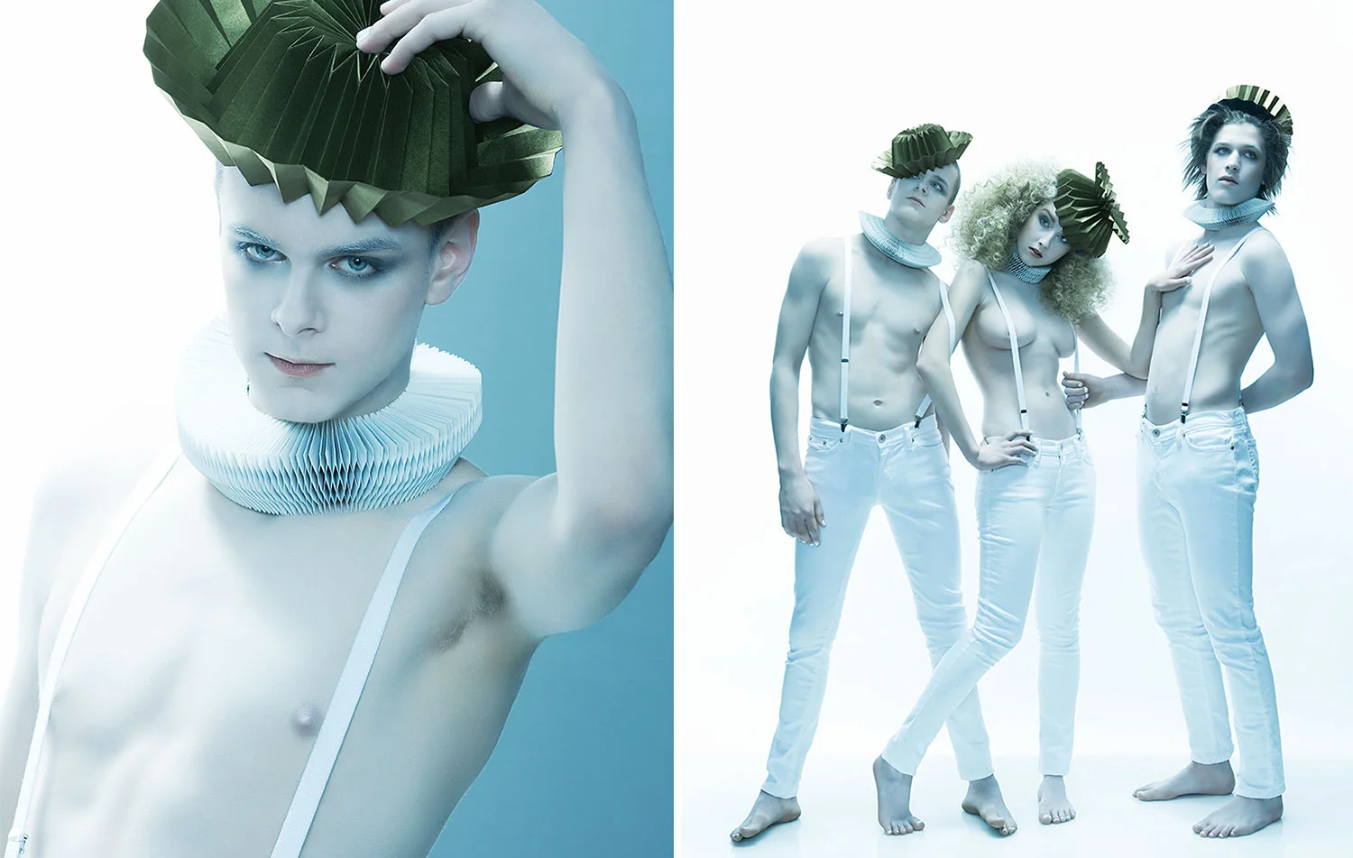 Paul + Nova + Adrien for designer Heidi Lee