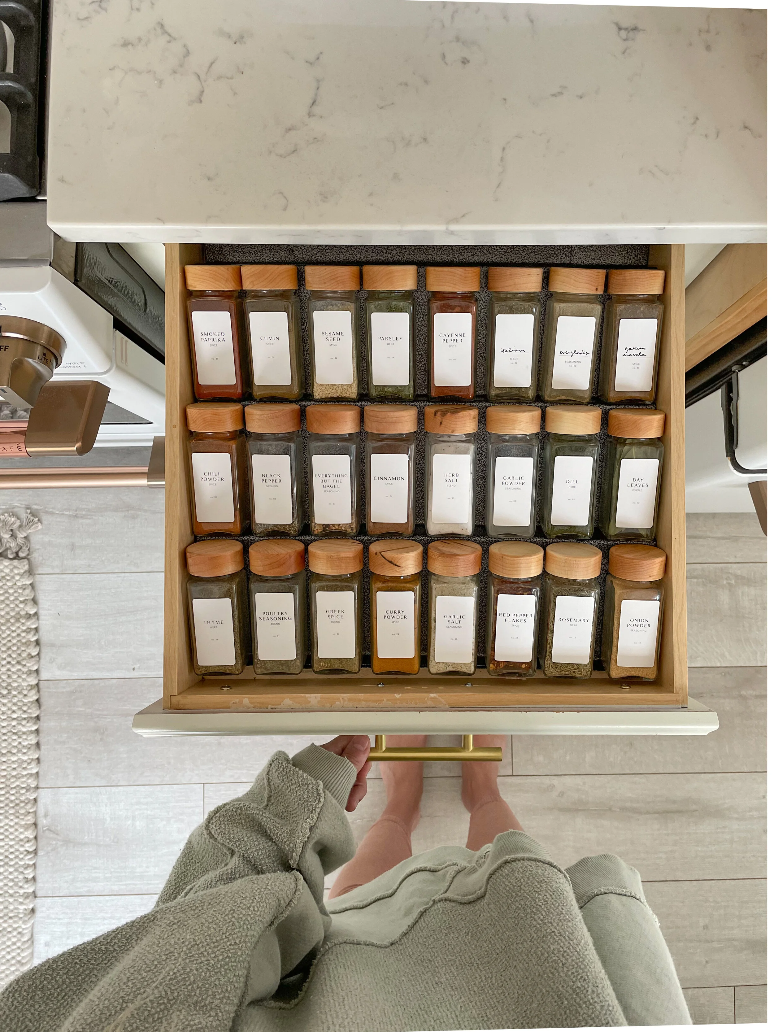 spice drawer makeover (with links!)