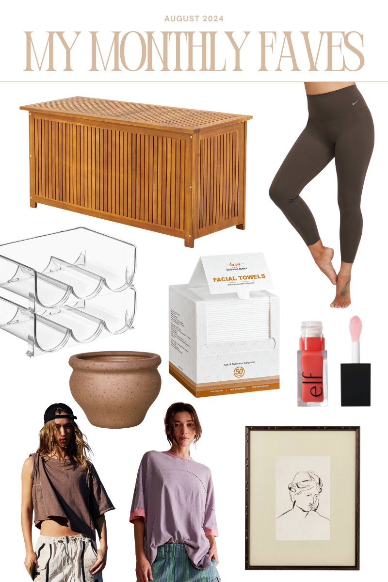 my monthly faves: august edition