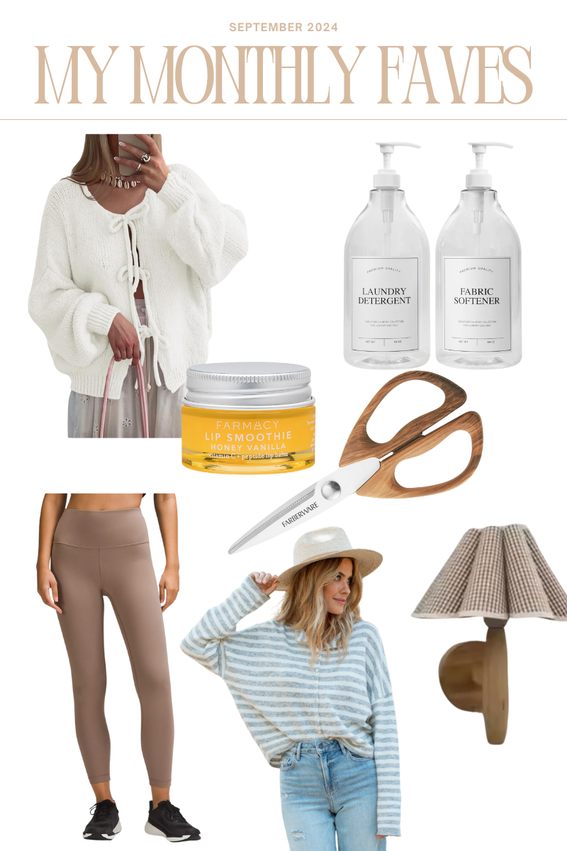 my monthly faves: september edition
