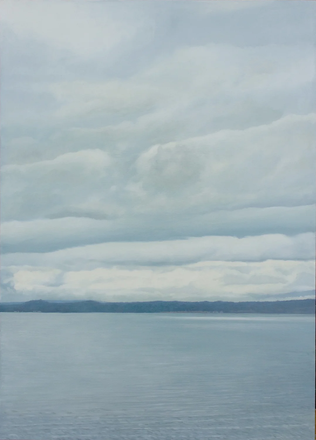 Ryan Grossman, Some Kind of Blue , oil, 31 x 21, $1900