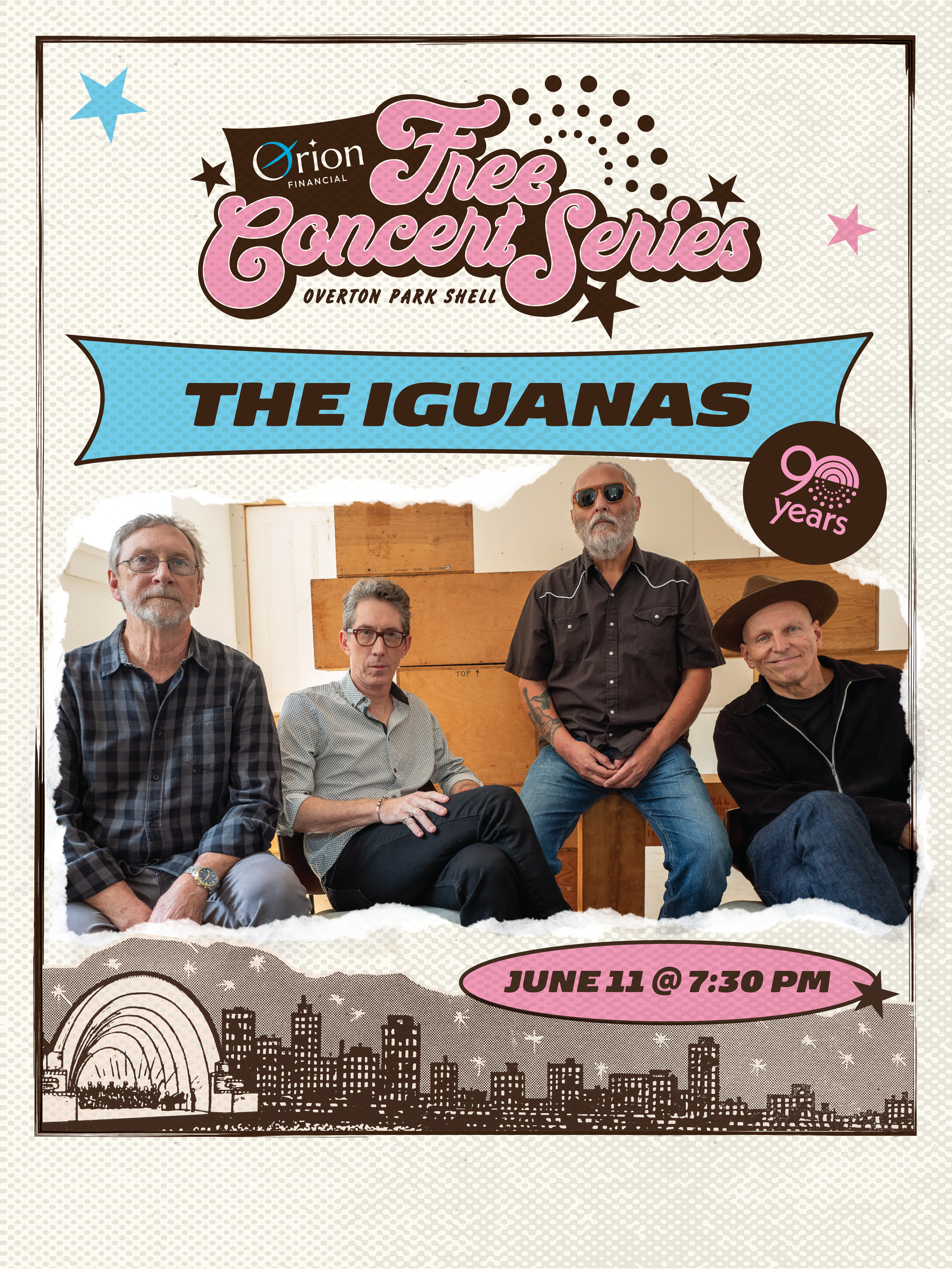 Orion Financial Free Concert Series: The Iguanas