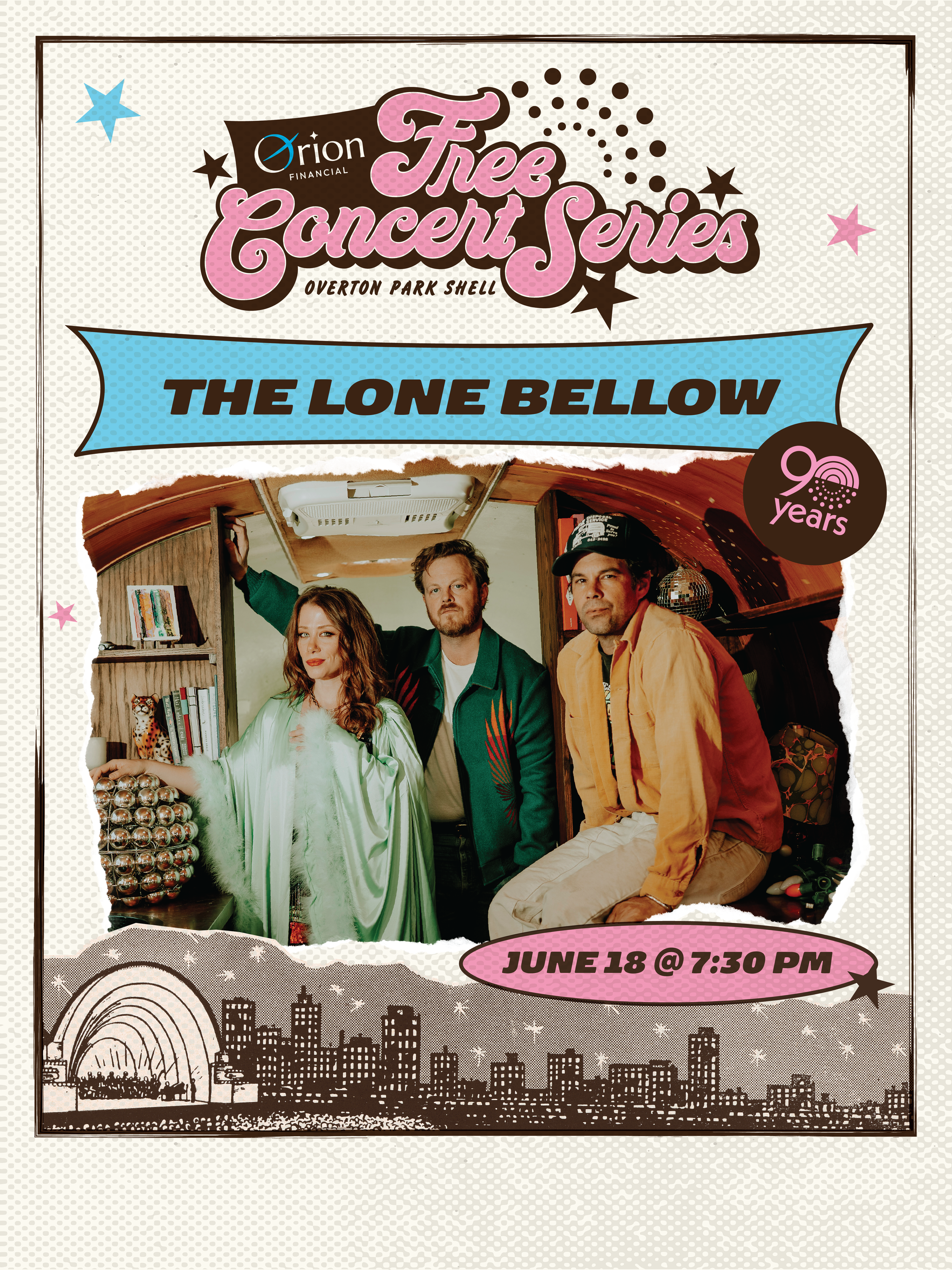 Orion Financial Free Concert Series: The Lone Bellow