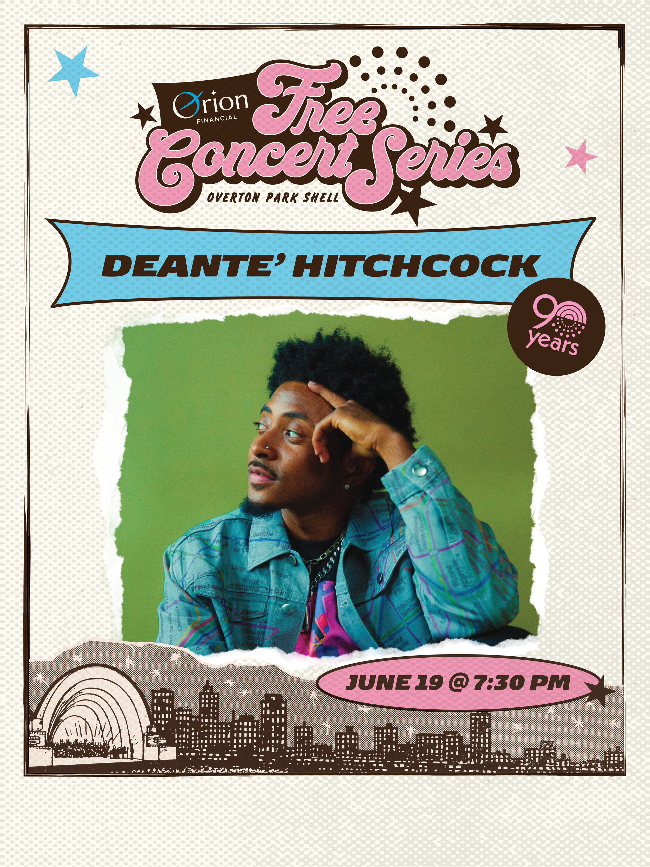 Orion Financial Free Concert Series: Deanté Hitchcock