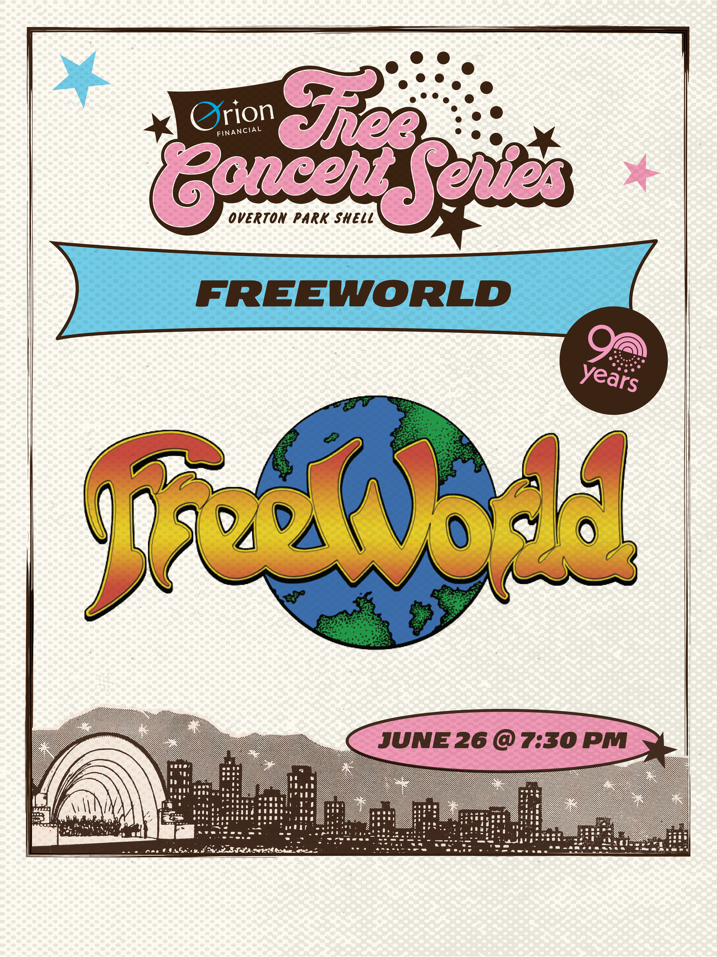 Orion Financial Free Concert Series: FreeWorld