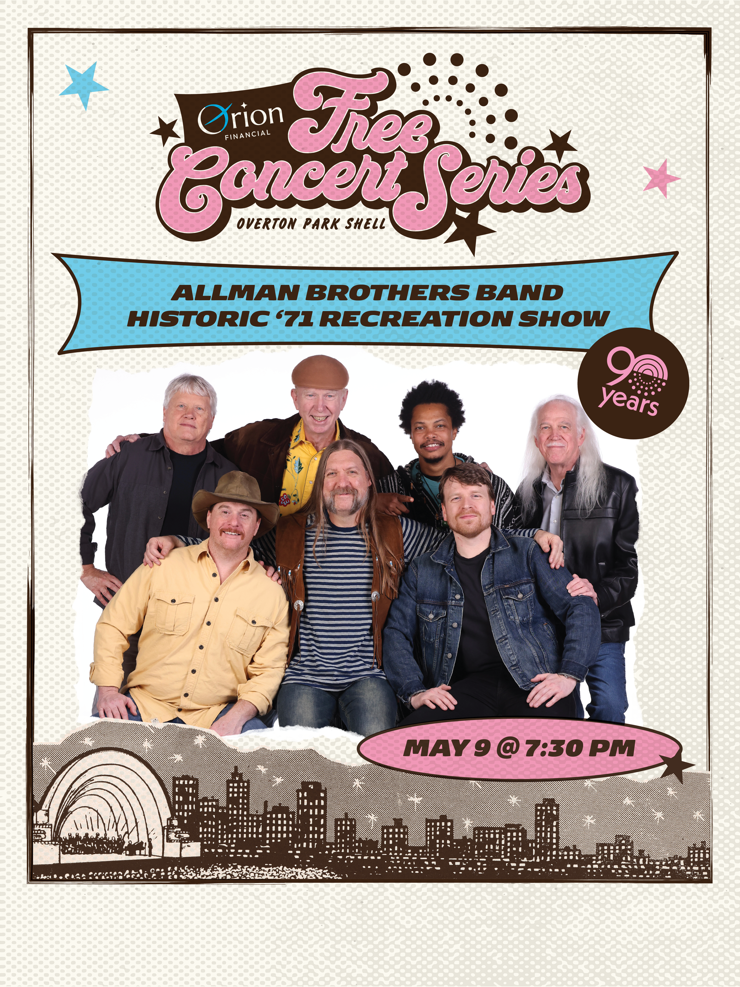 Orion Financial Free Concert Series: Trouble No More (Allman Brothers Tribute Showcase)