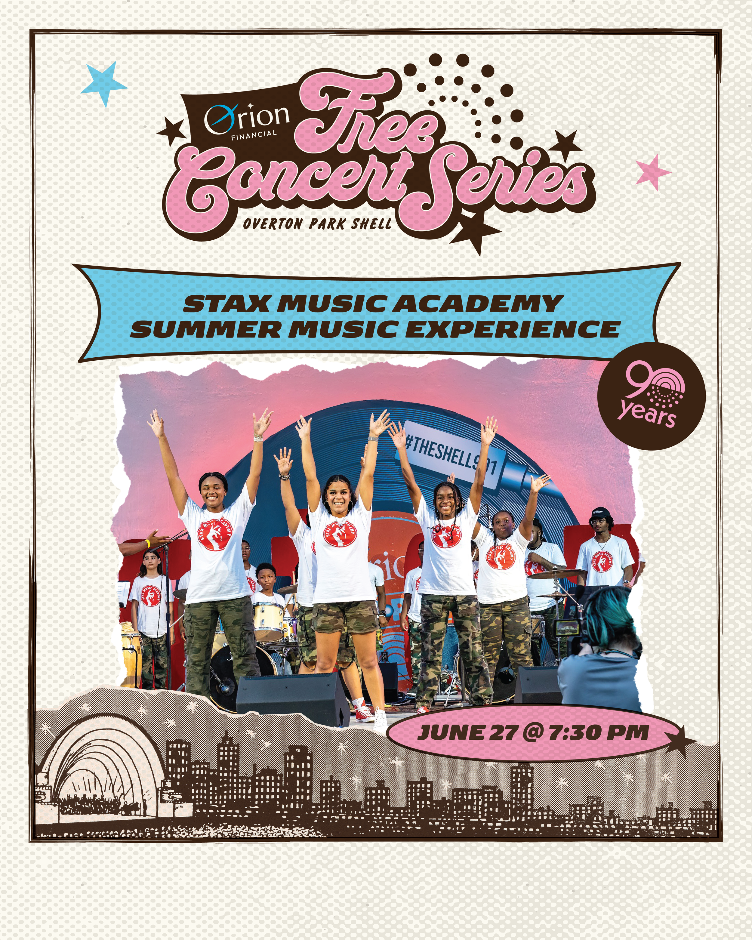 Orion Financial Free Concert Series: Stax Music Academy Summer Music Experience
