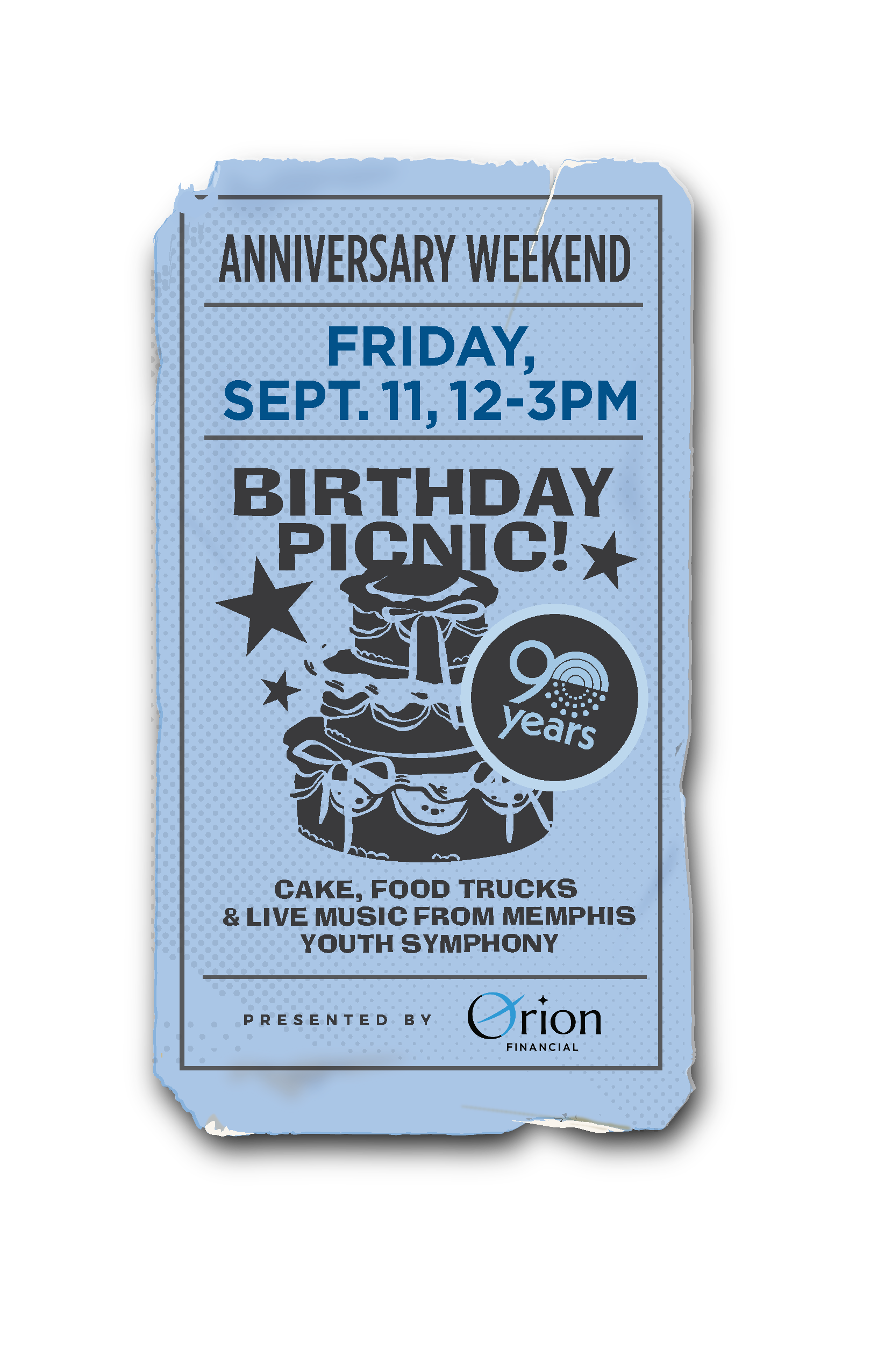 90th Shellebration: Birthday Picnic ft. Memphis Youth Symphony