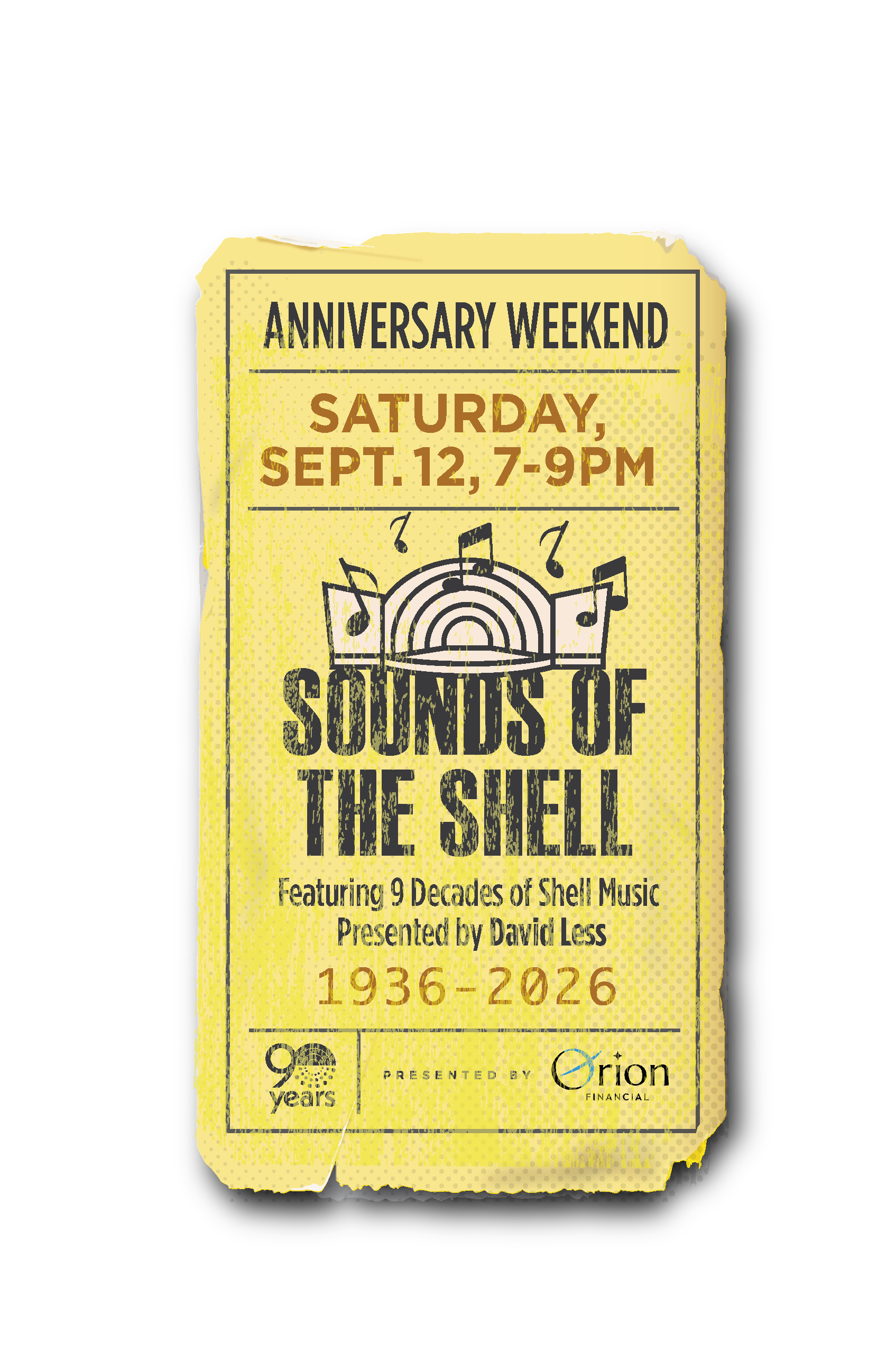 90th Shellebration: Sounds of the Shell (9 Decades of Delight)