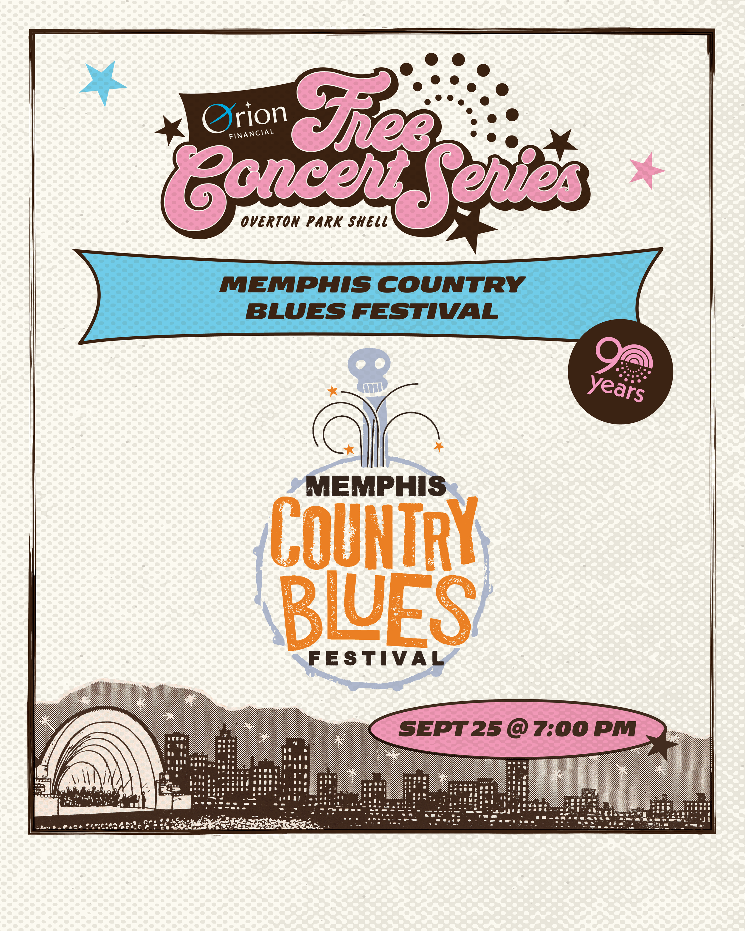 Orion Financial Free Concert Series: Memphis Country Blues Festival