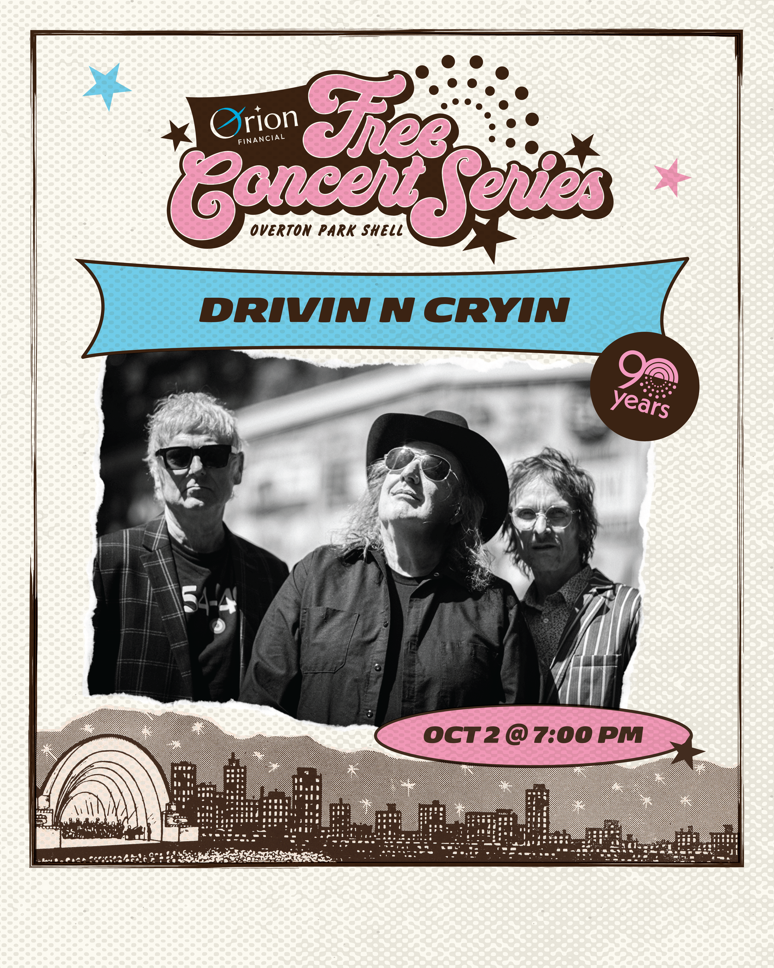 Orion Financial Free Concert Series: Drivin N Cryin