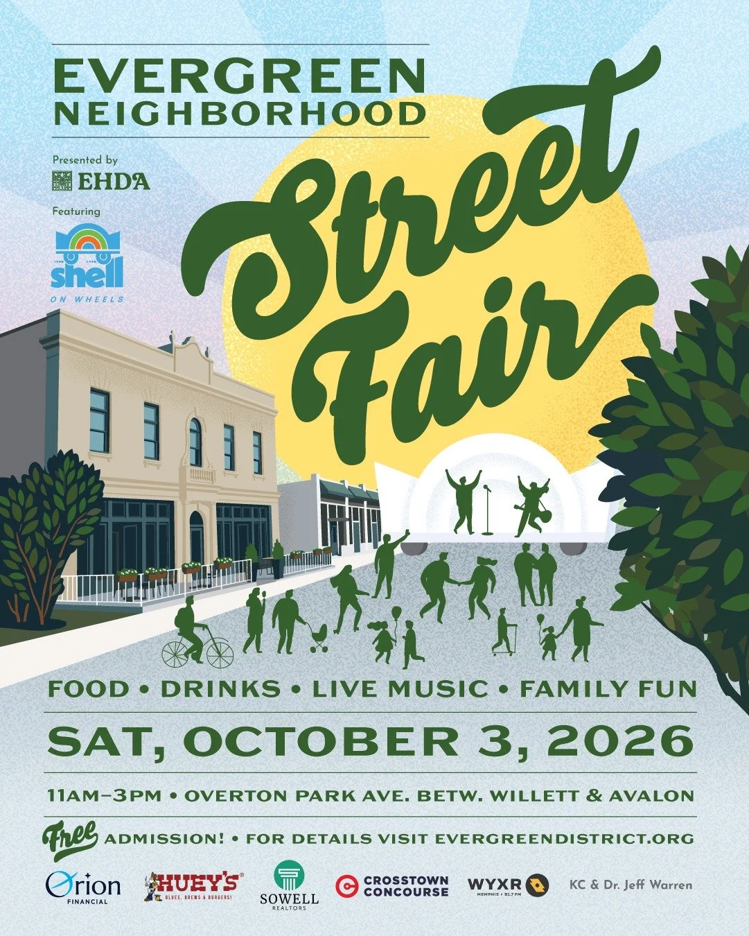 Shell on Wheels: Evergreen Street Fair