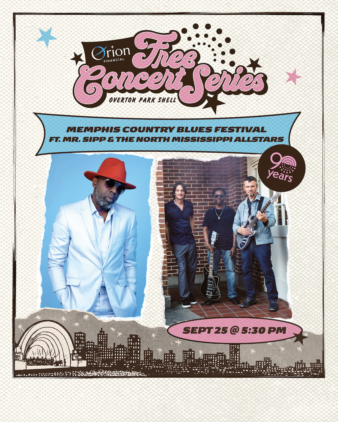 Orion Financial Free Concert Series: Memphis Country Blues Festival