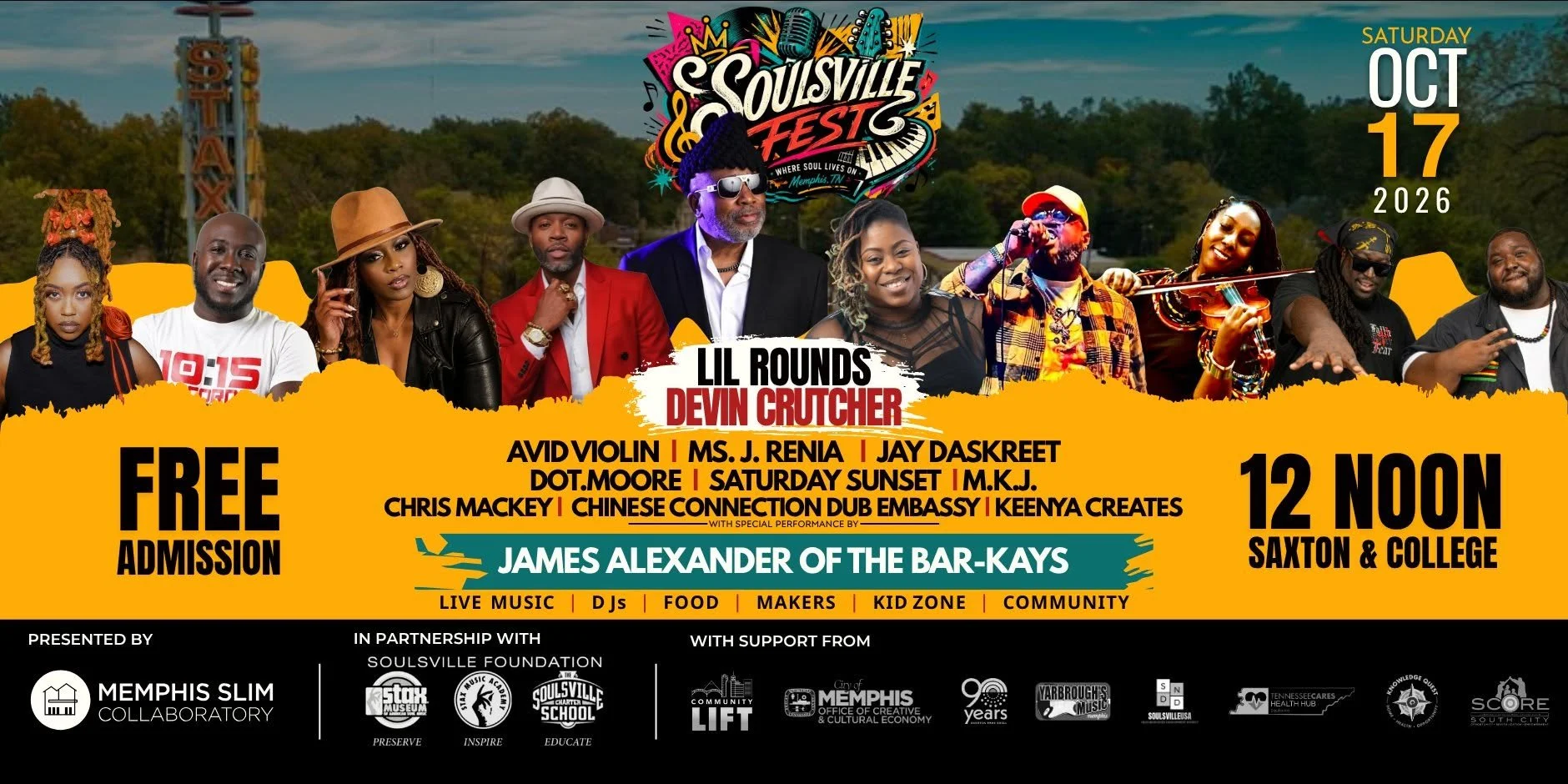 Shell on Wheels: Soulsville Festival