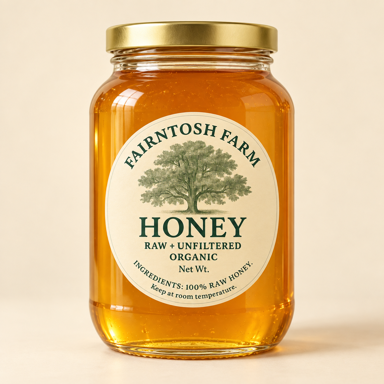 Fairntosh Farm Honey — Half Gallon