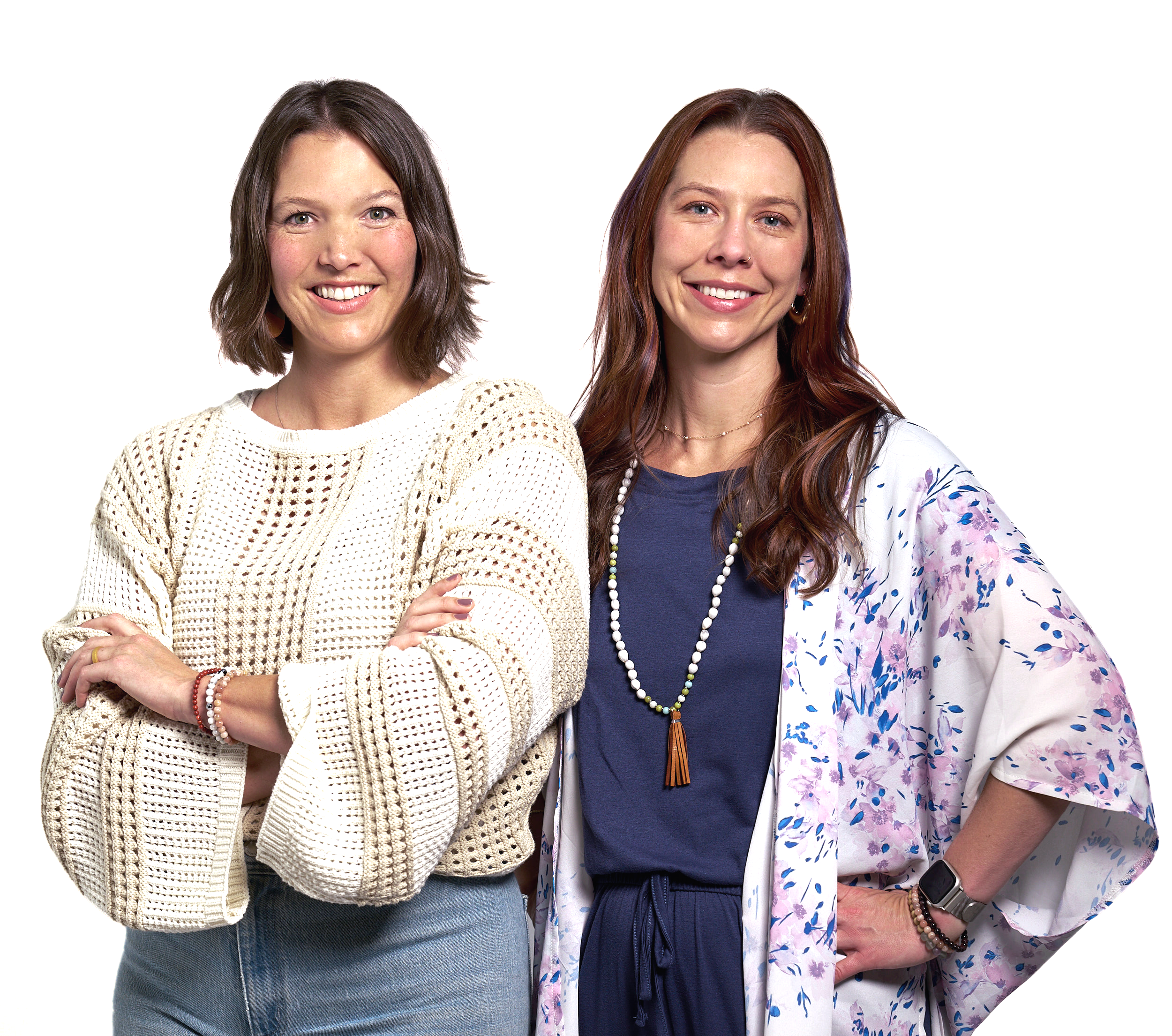 Lauren Walther, LCSW and Caitlin Pugh, RN — the clinical team at Lumi Wellness Atlanta