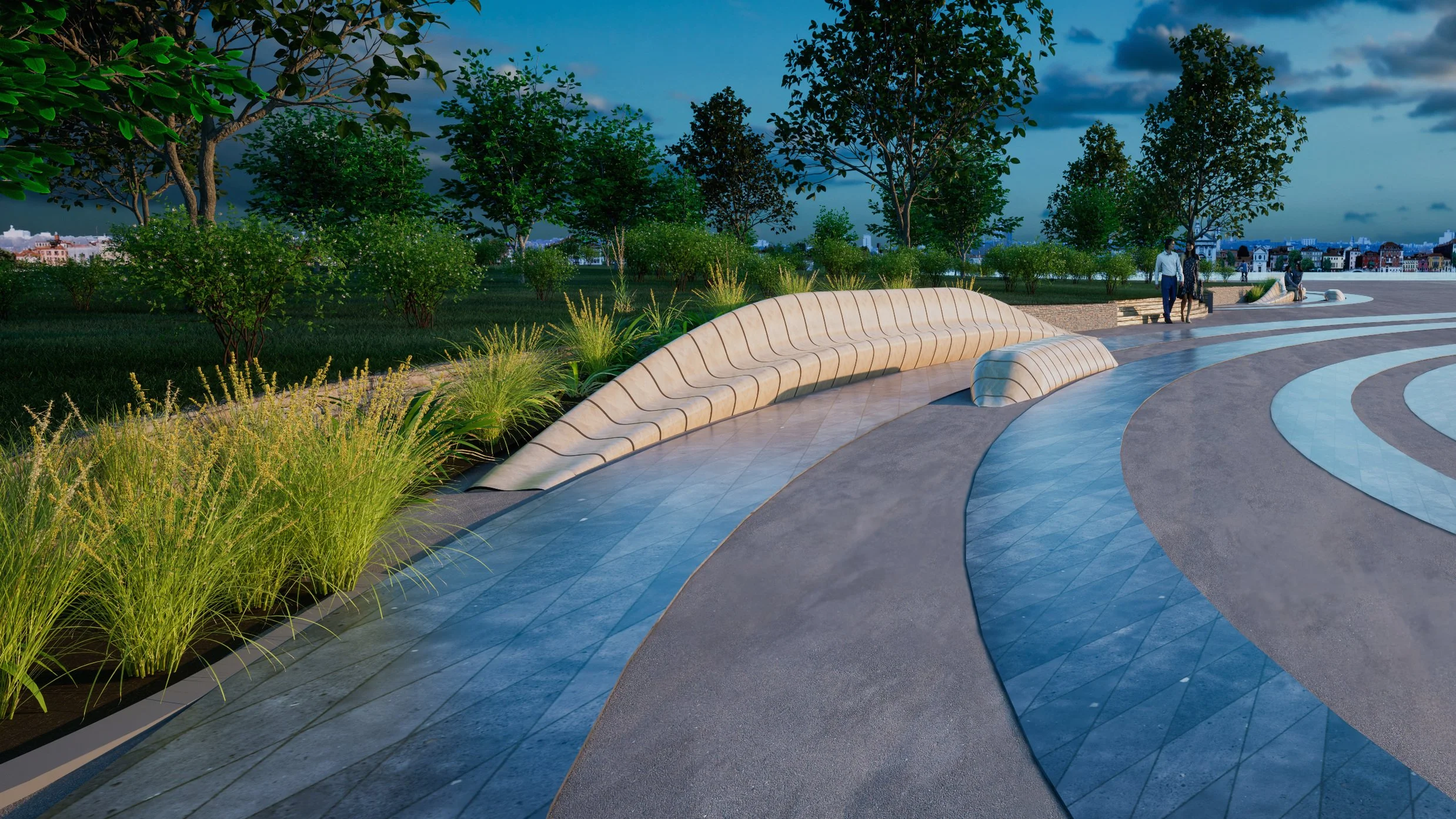 BI-CULTURAL PUBLIC SPACE FURNITURE - COLLABORATION
