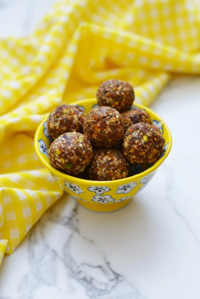 Recipe: Lemon Chia Seed Protein Balls