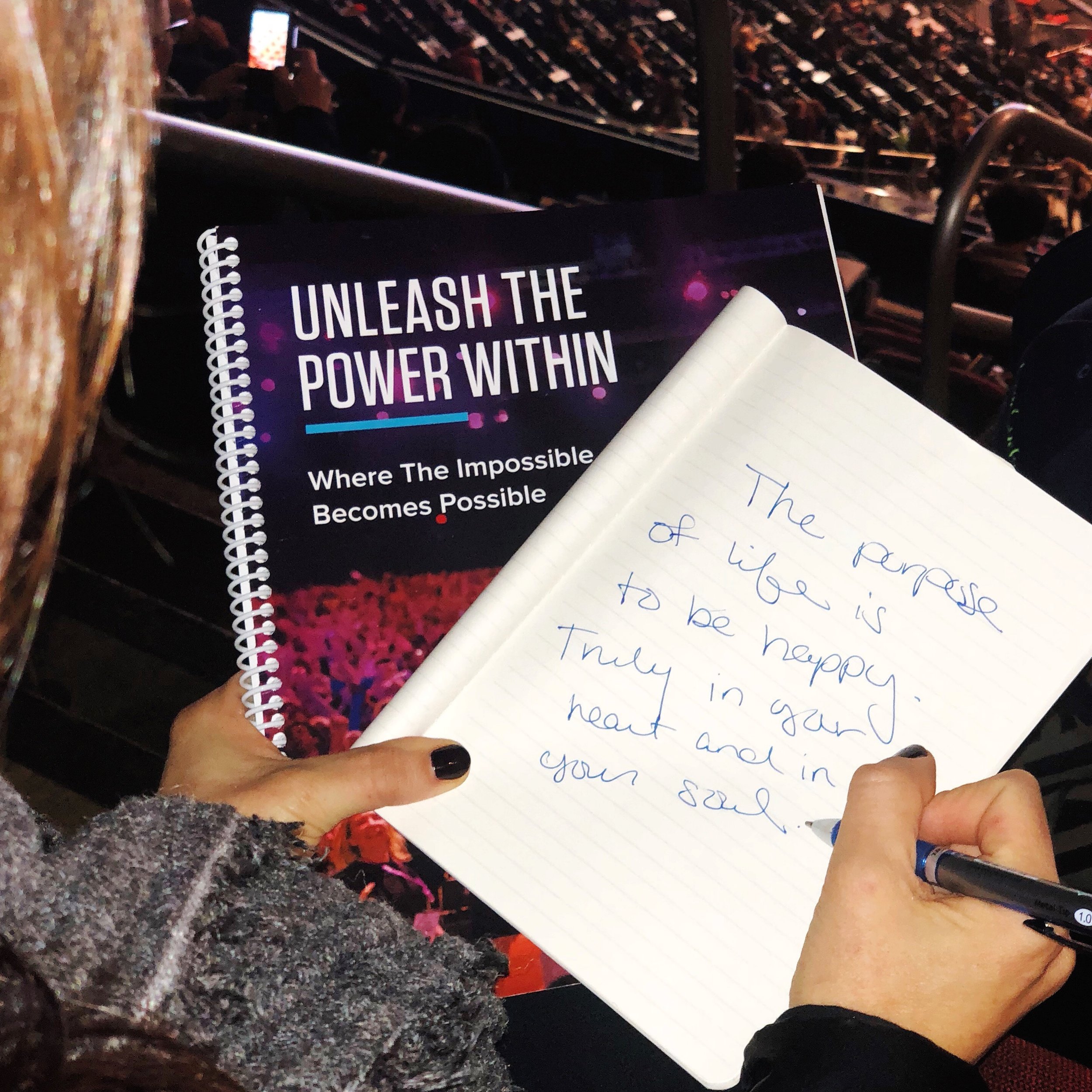 21 Takeaways from the Tony Robbins Unleash Your Power Seminar