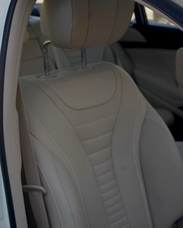 One of our favorite products to condition leather seats is @gyeon.usa Leather Coat. A little goes a long way and it leaves the leather soft, non greasy, and more importantly protected against everything you throw at it. With 3 months of real world pr