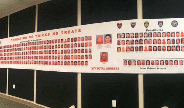 Doctors and cops among 277 arrested in human trafficking, online prostitution sting in Florida