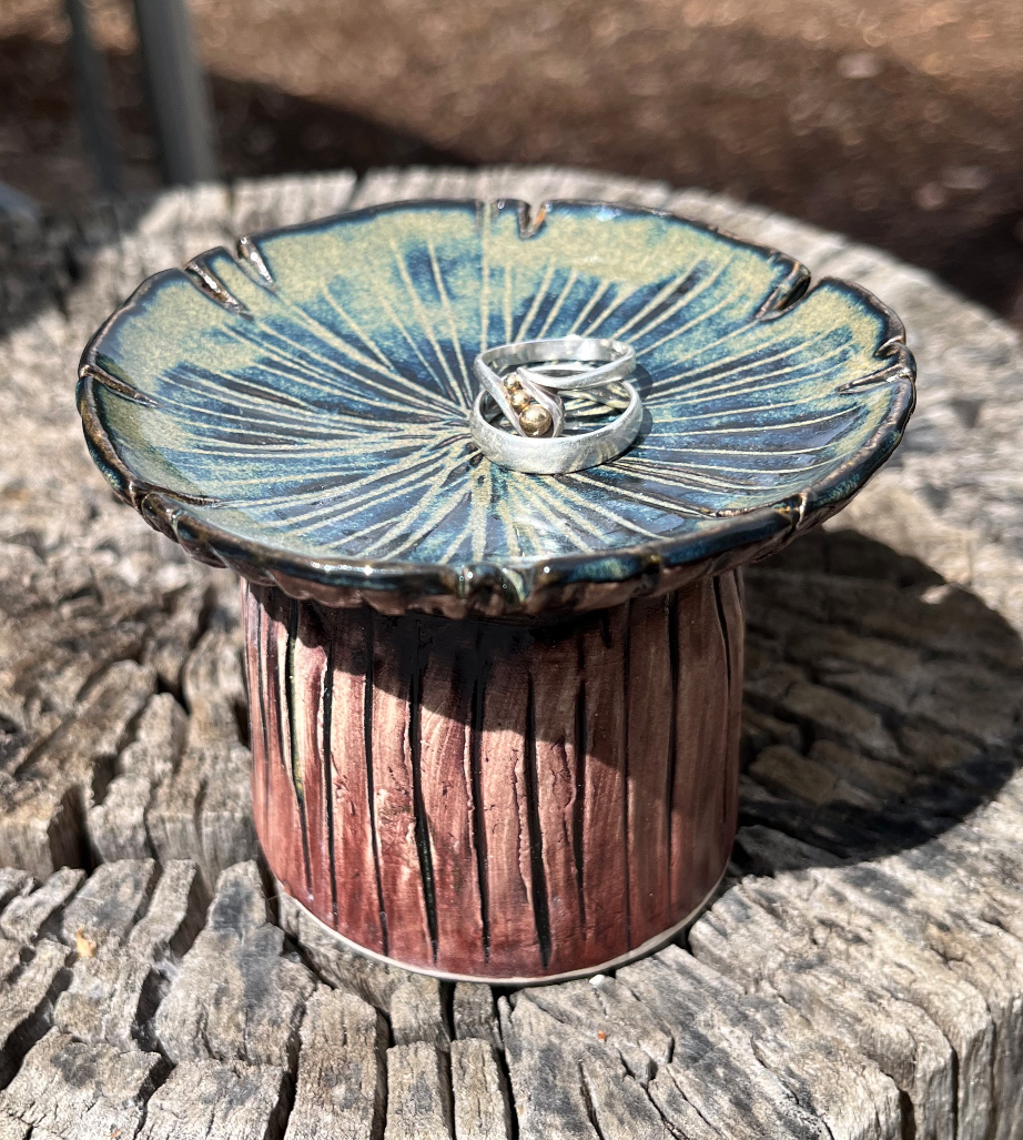 Raised Mushroom Dish