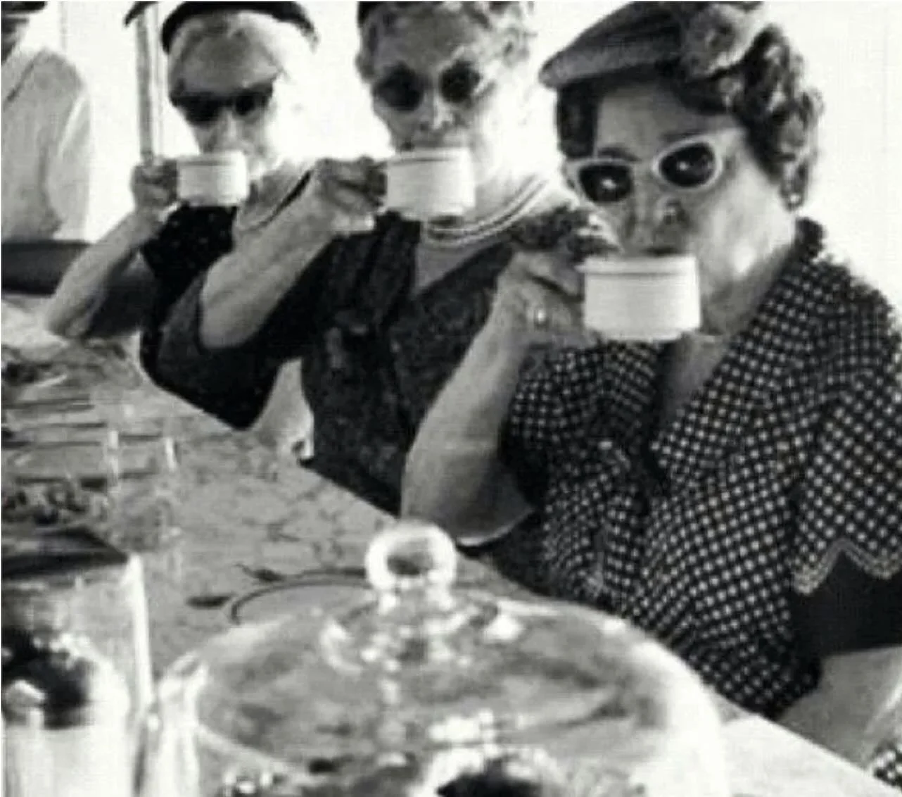 Mother Story #3
I&rsquo;ve been mothering.
I&rsquo;ve been nursing.
And I&rsquo;ve been doing a WHOLE lot of complaining.

Never alone.
My mother taught me that.

The sacred art of the COFFEE KLATCH
A bunch of women around a table &mdash; coffee, cig