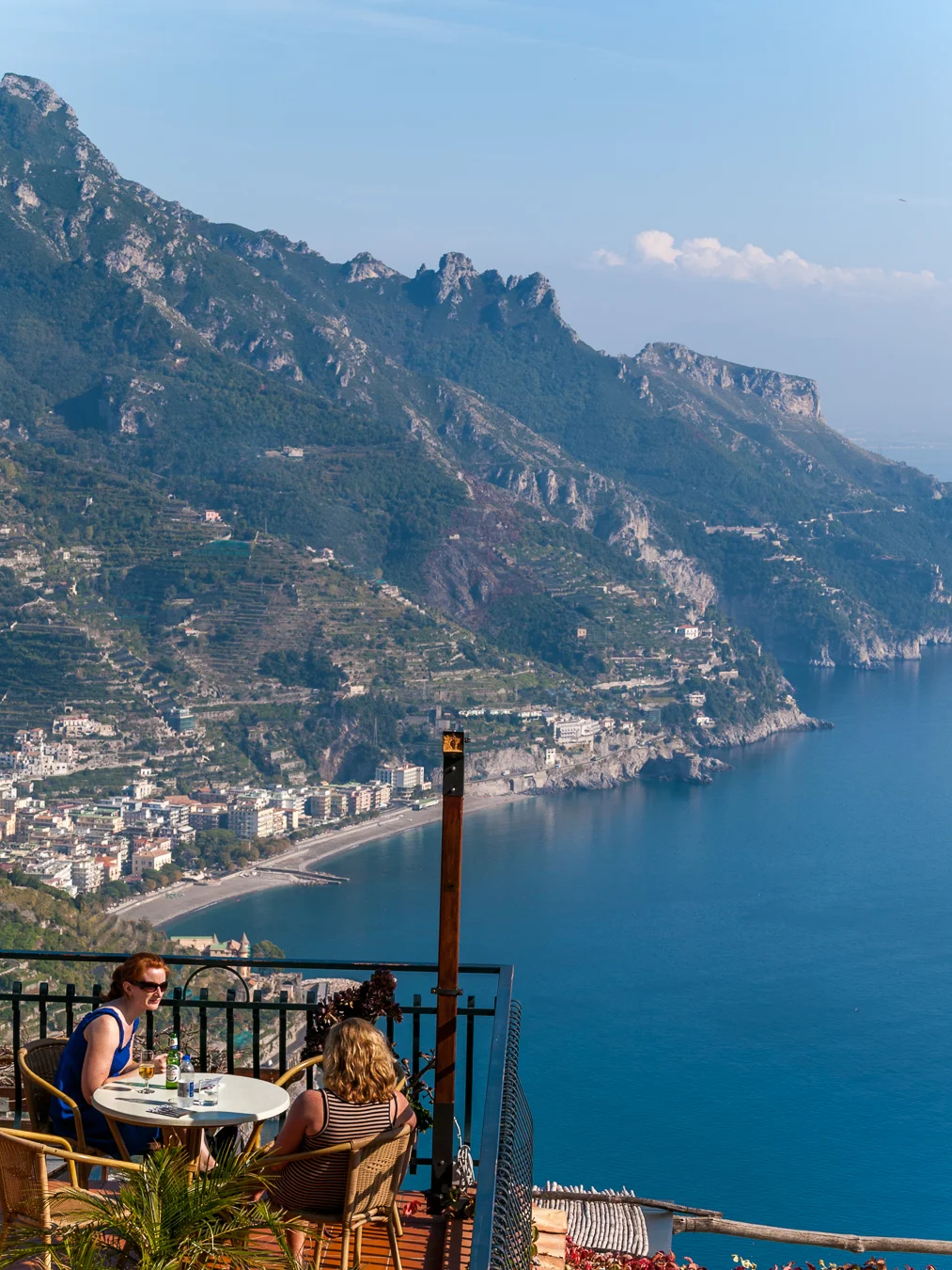 Al fresco dining on the Isle of Capri