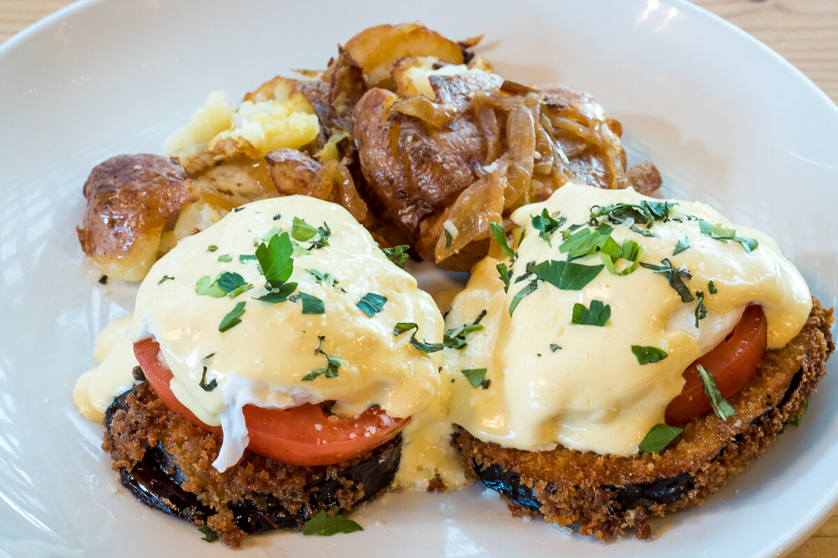 Vegetarian Eggs Benedict