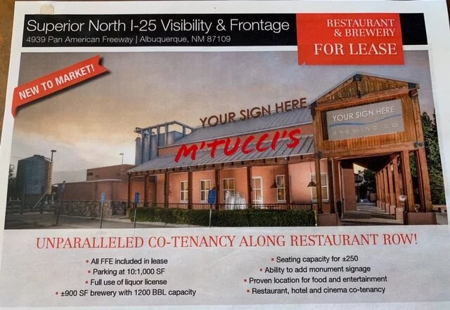 We promise to erect a nicer sign. Stay tuned for updates.