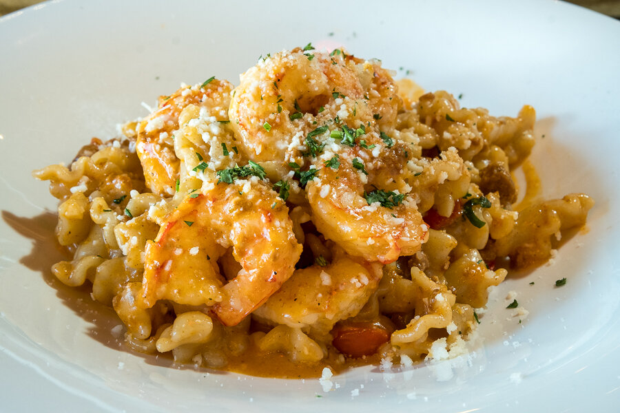 Shrimp Campanelle - M'tucci's Moderno