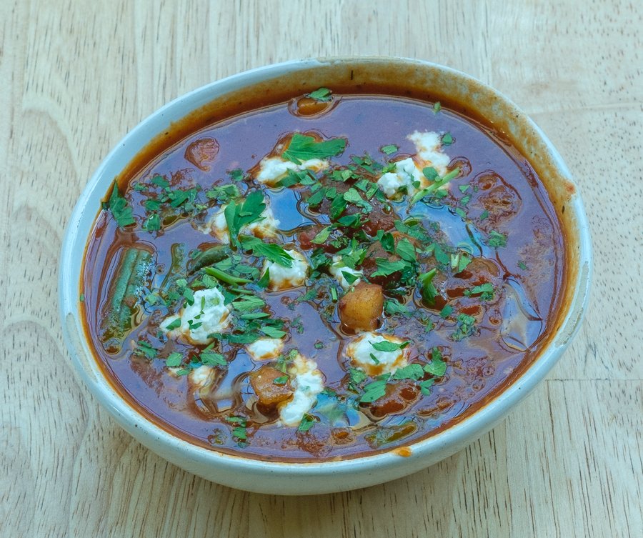 Prosciutto &amp; Roasted Tomato Stew