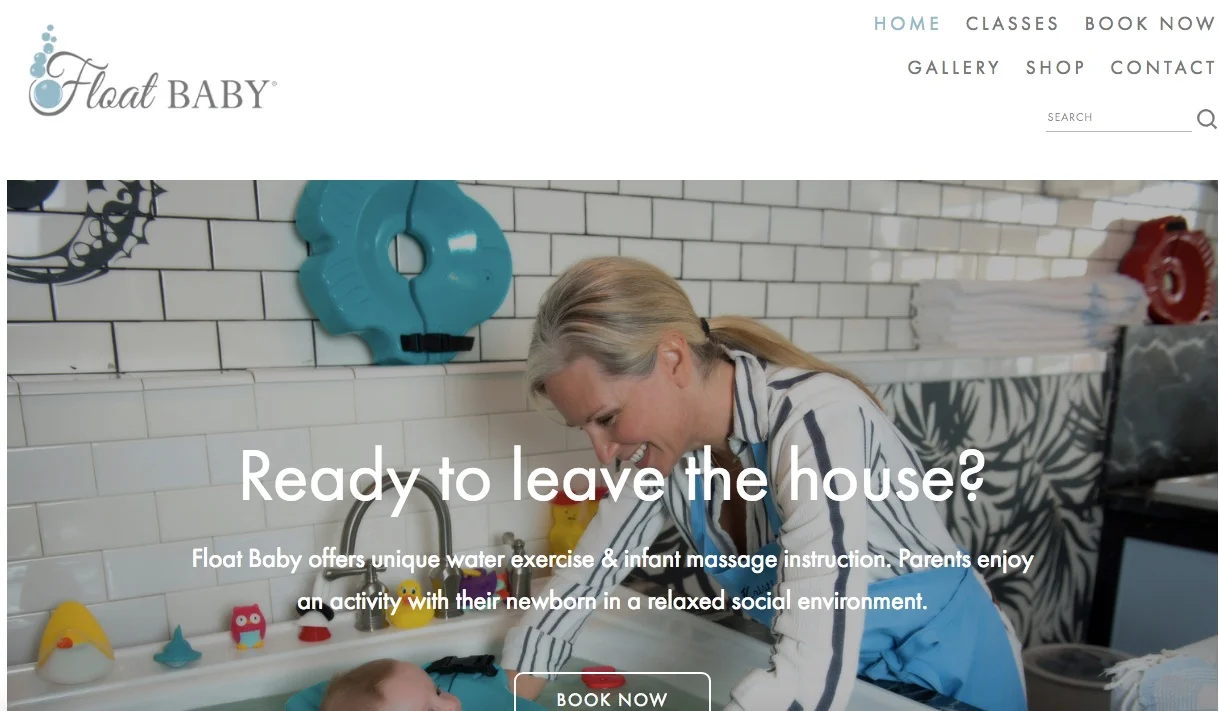 Debuting the New Float Baby Site!