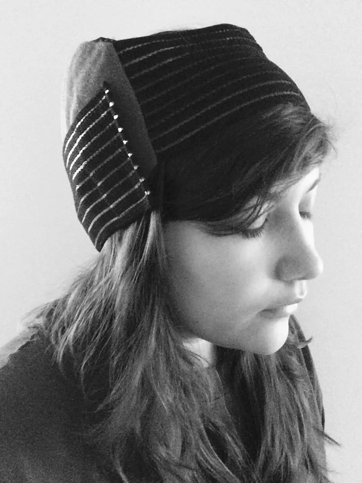 My fashsionable attire for an icepack.