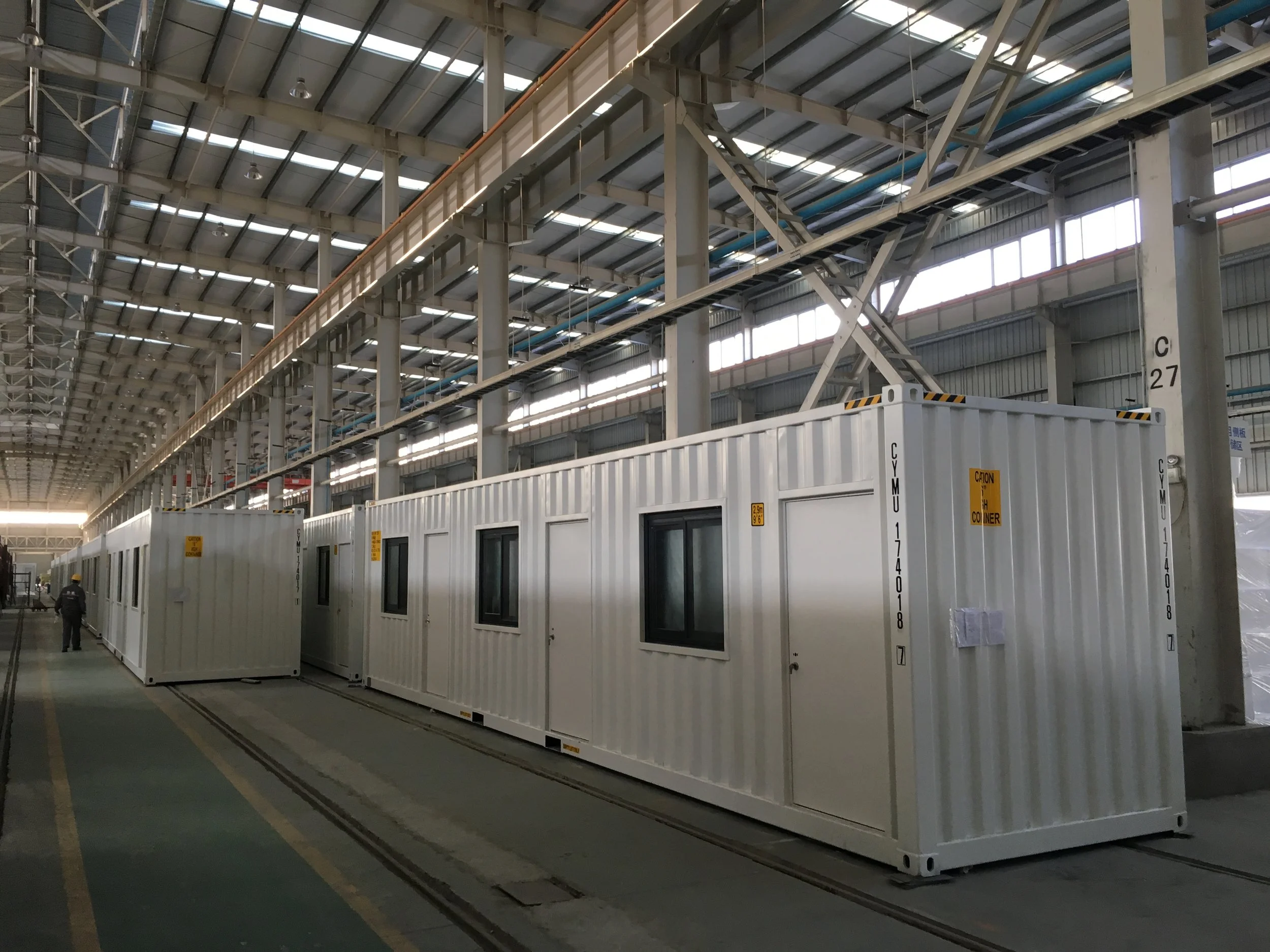  50 man containerized camp project 