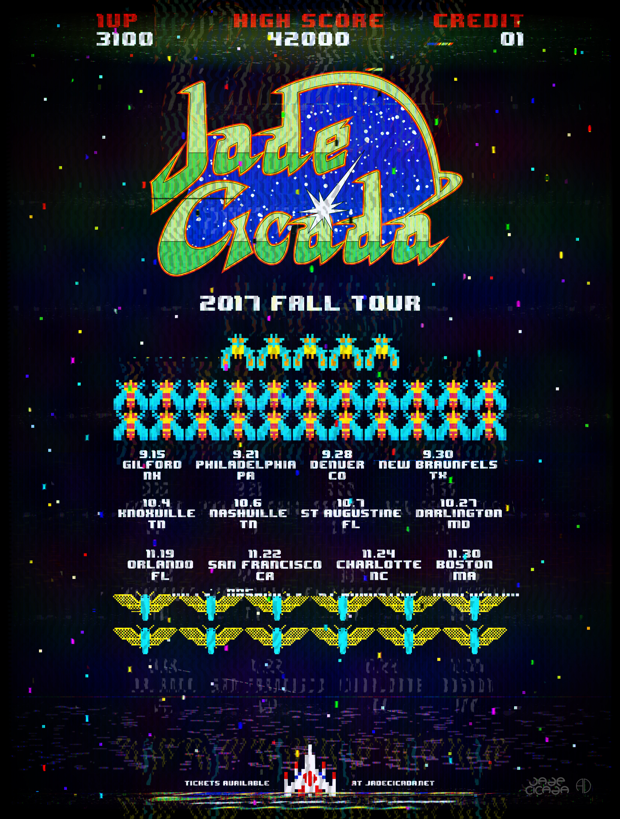 Jade Cicada Fall Tour