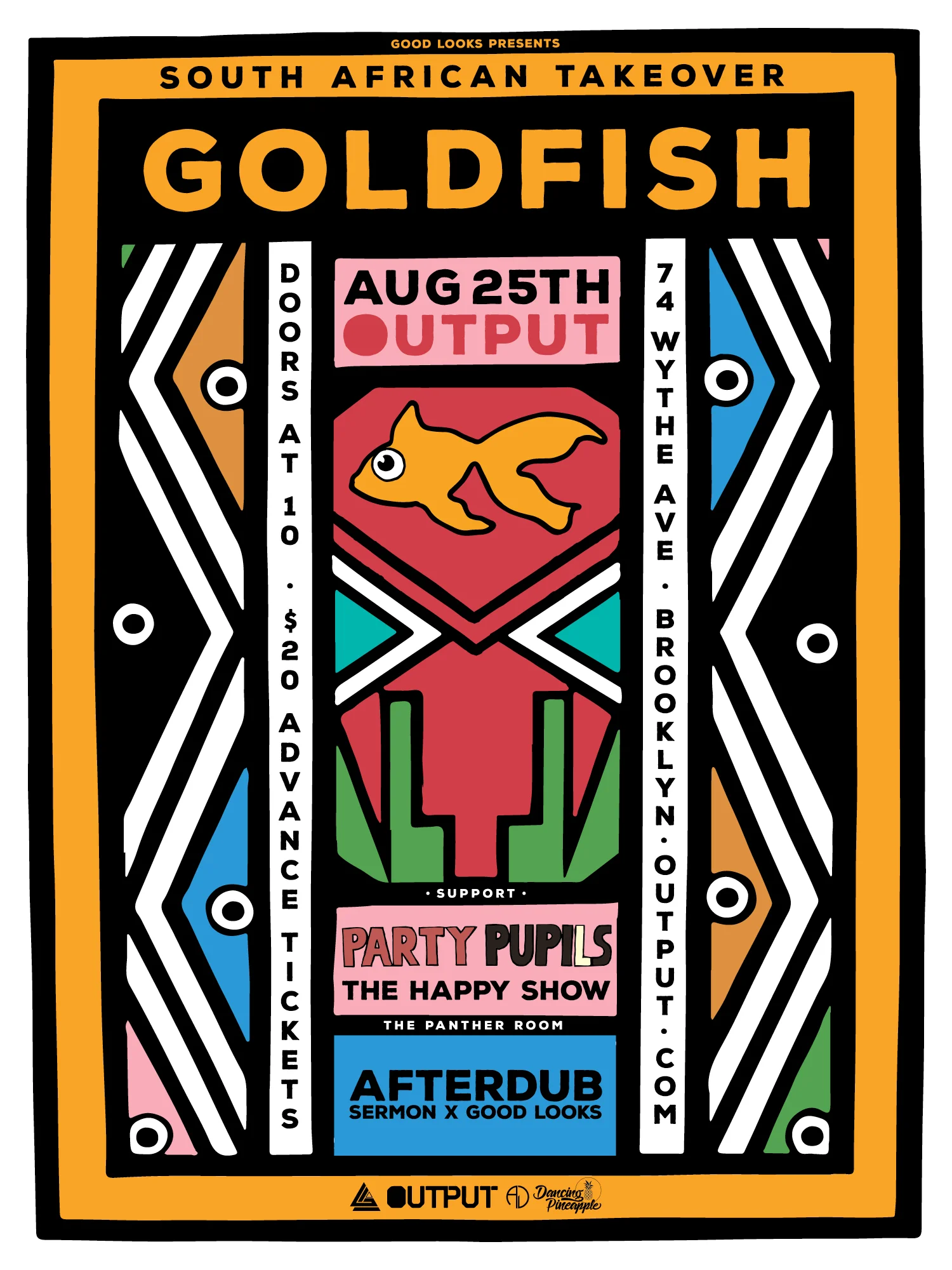 GoldFish Live at Output NYC