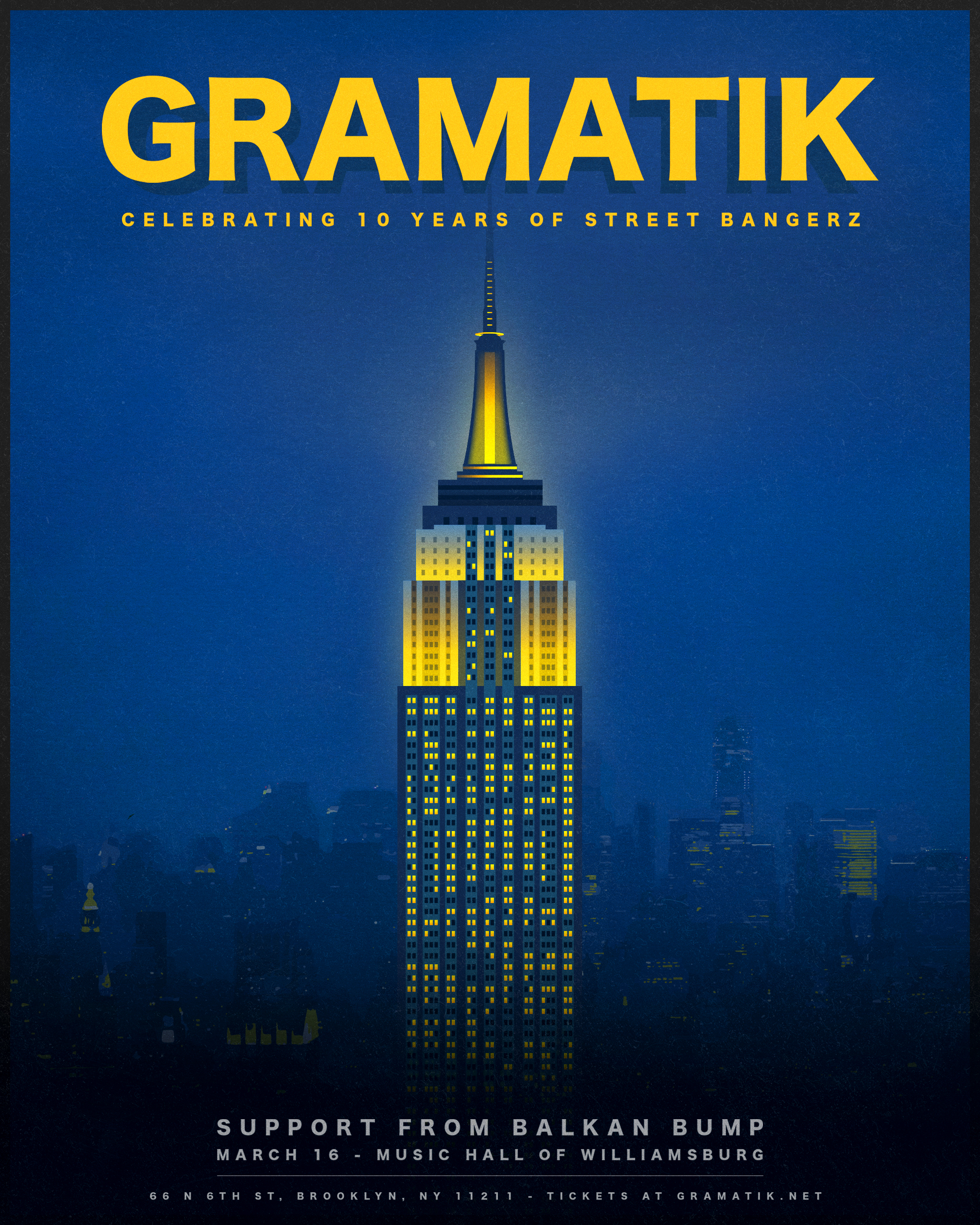 Gramatik at Music Hall of Williamsburg