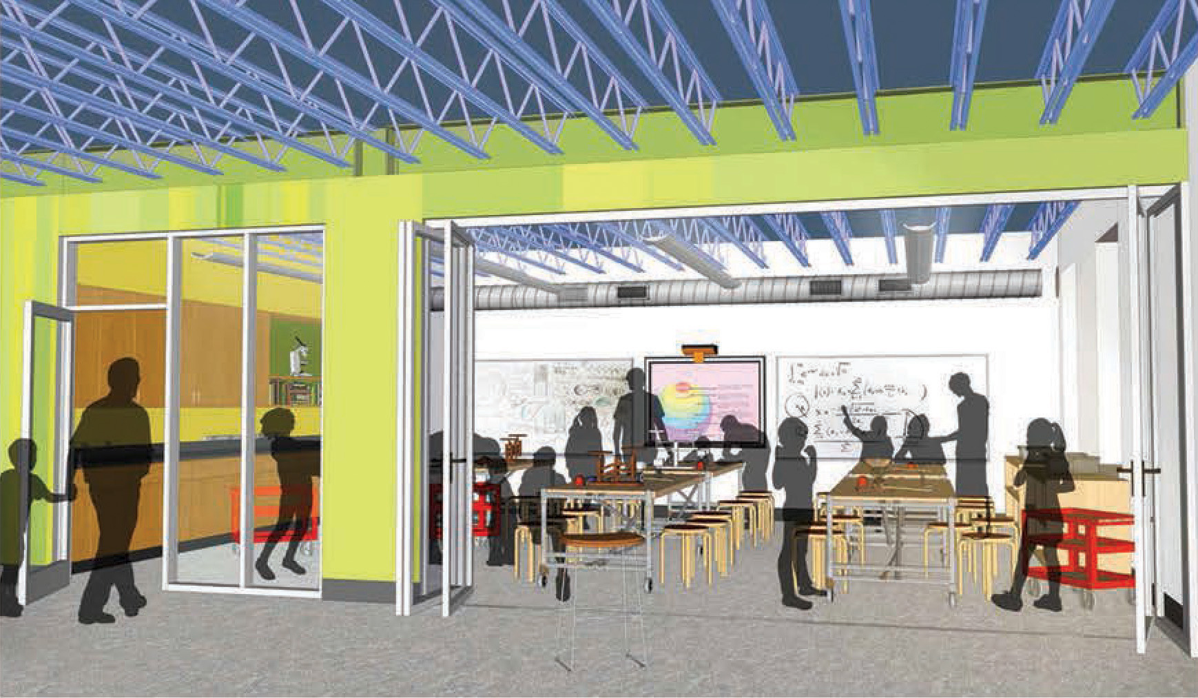 EDUCATIONAL CLASSROOMS: Two innovative learning spaces offer the perfect destination for school field trips, enrichment classes or community meetings and programs.
