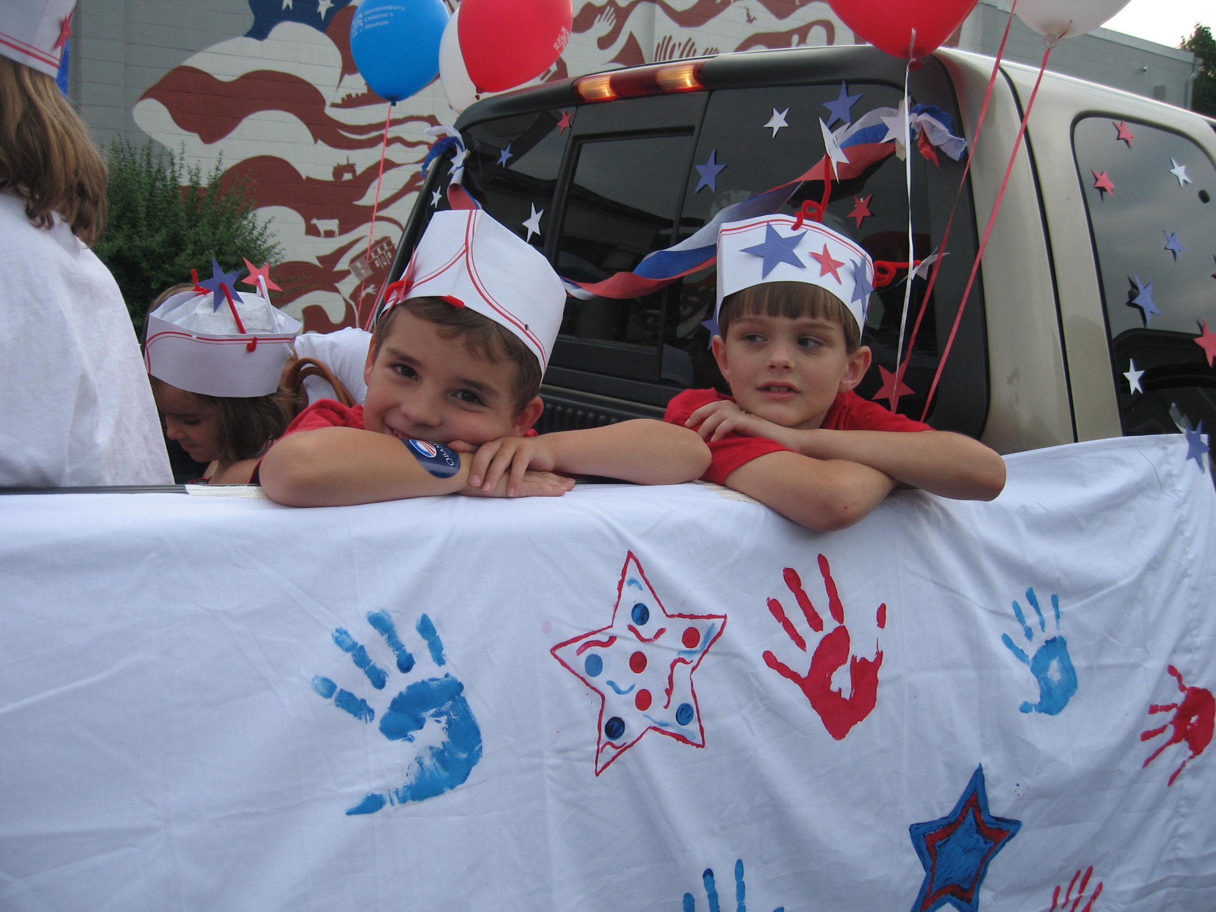  The Museum regularly participated in the 4th of July parade in downtown Harrisonburg.  
