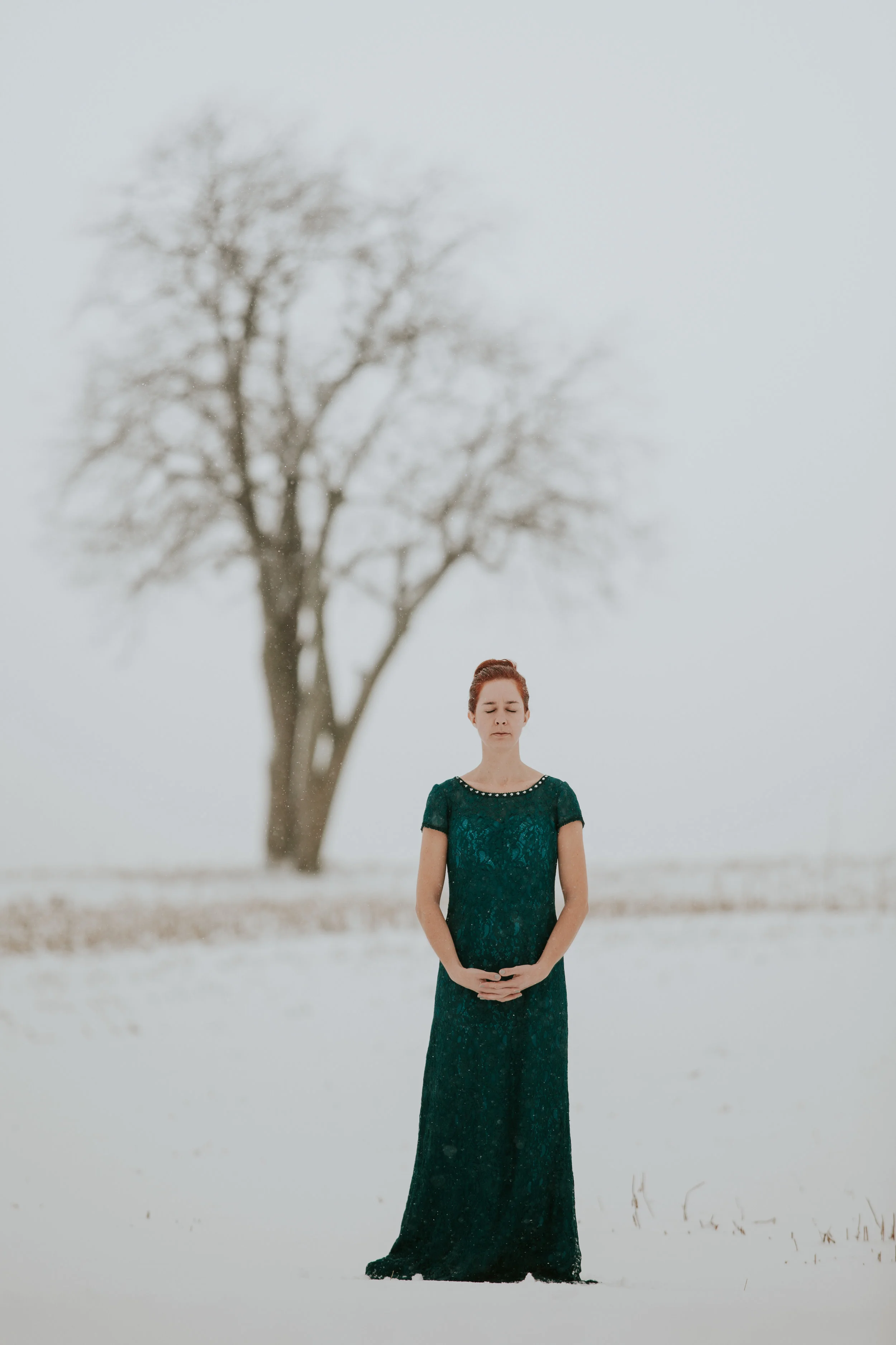 Dressember Day 12: "Snow - a symbol of renewal, of fresh beginnings. Celebrating the hope that lies ahead for victims of human trafficking! There is a movement against these abominable practices and it’s just going to keep on growing!"