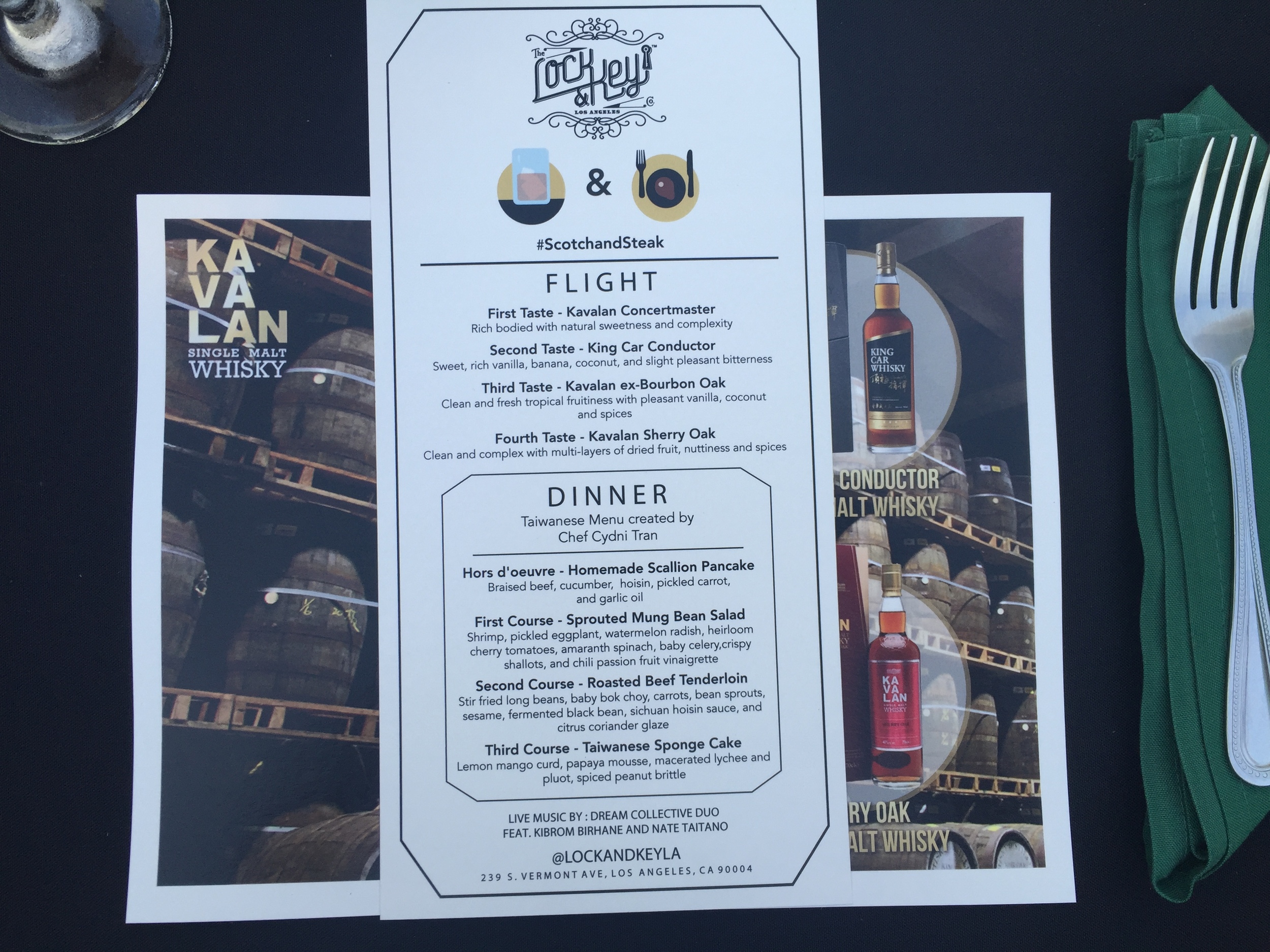 Menu for reference 