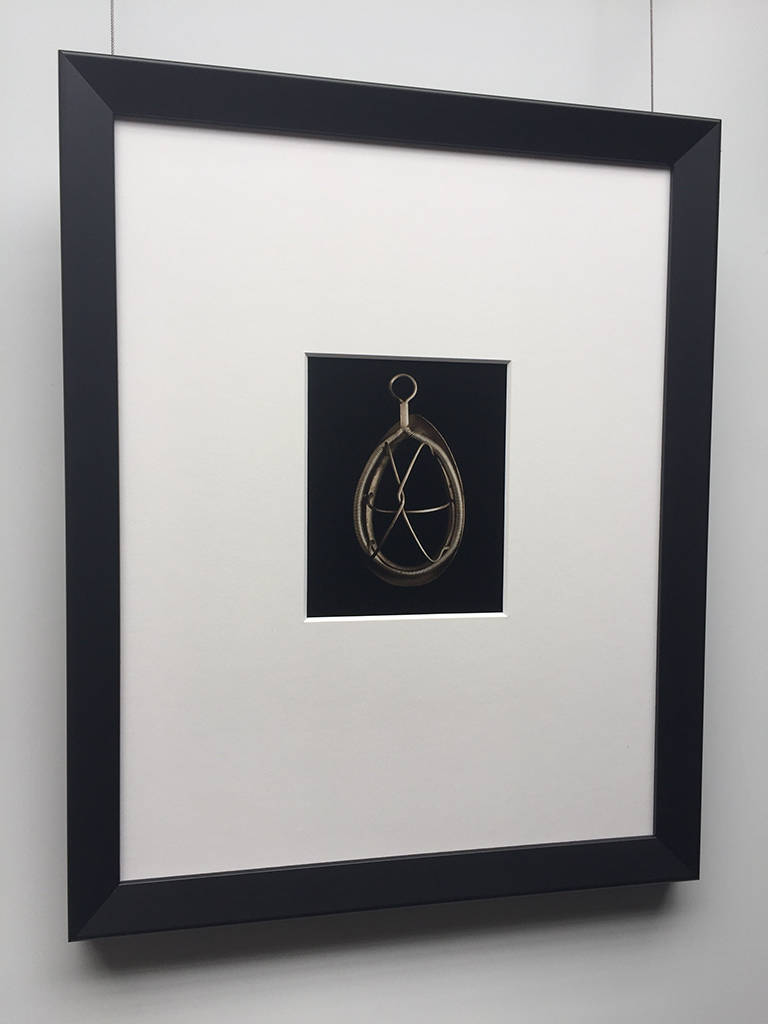 "Anesthesia Mask" Framed