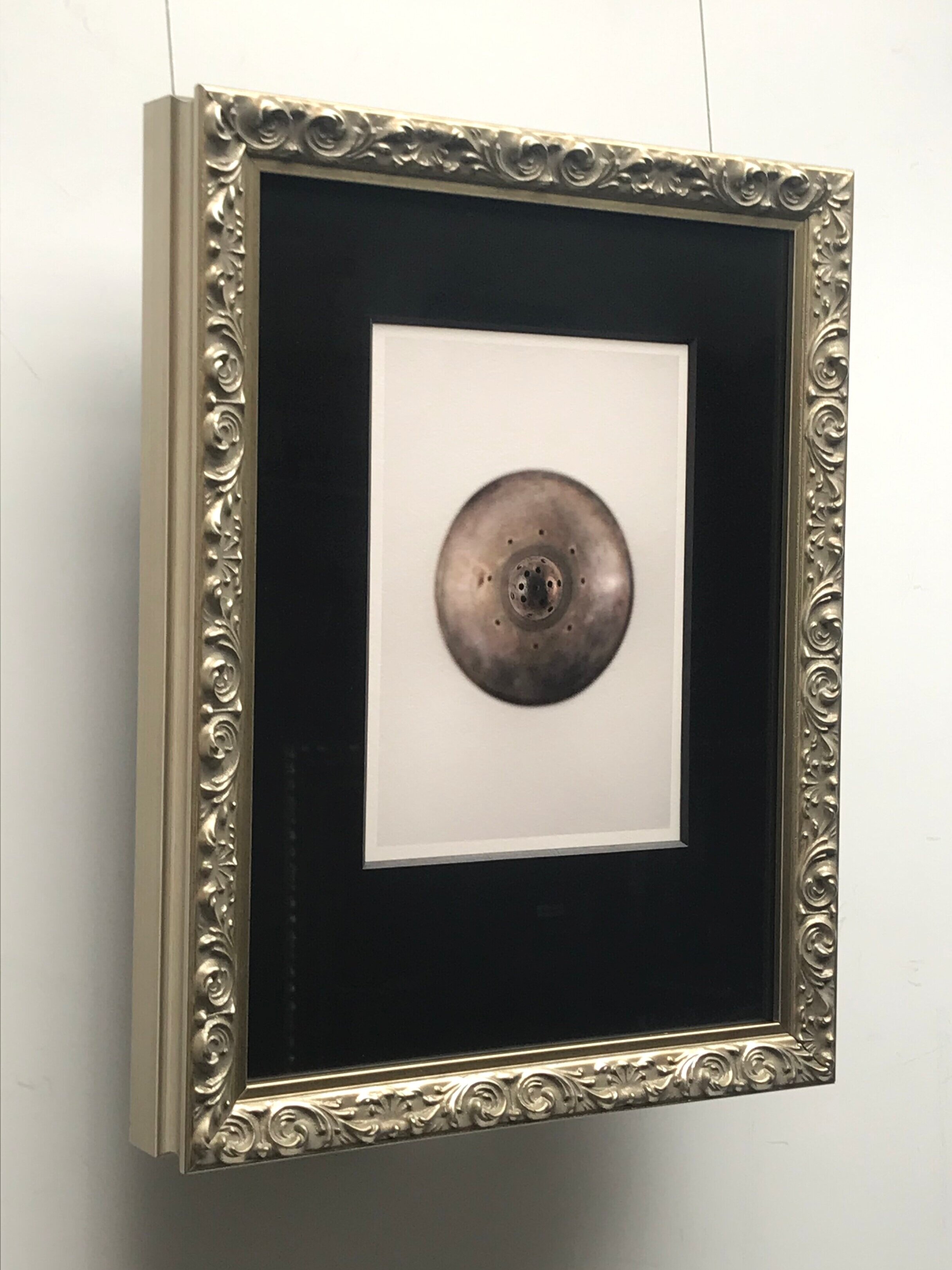 Framed Silver Nipple Shield