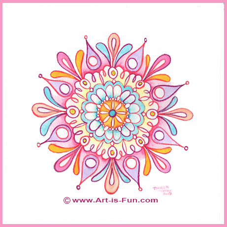 How To Draw A Mandala Learn How To Draw Mandalas For Spiritual