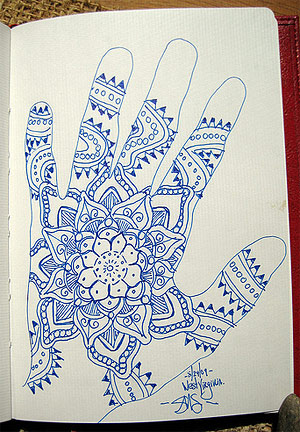 Drawing Paper Henna Design - Indian Mehndi Design Patterns - Free  Transparent PNG Download - PNGkey