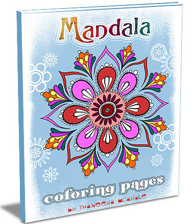 Mandala Coloring Pages by Thaneeya