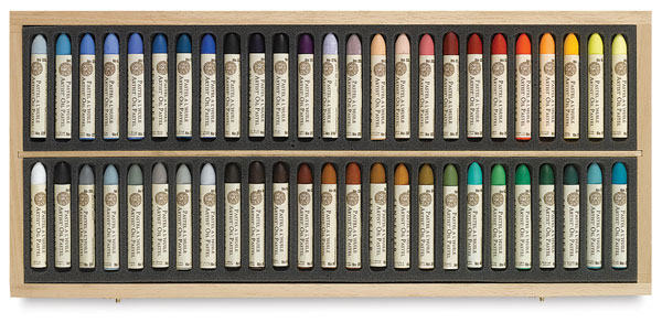Student,Beginner Adult Professional Oil Pastels Set,50 Colours Soft Painting Oil Pastels Vivid Drawing Crayons Oil Painting Sticks Art Supplies for Artists Kid 