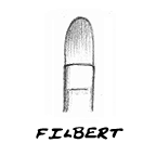 Filbert艺术家画笔